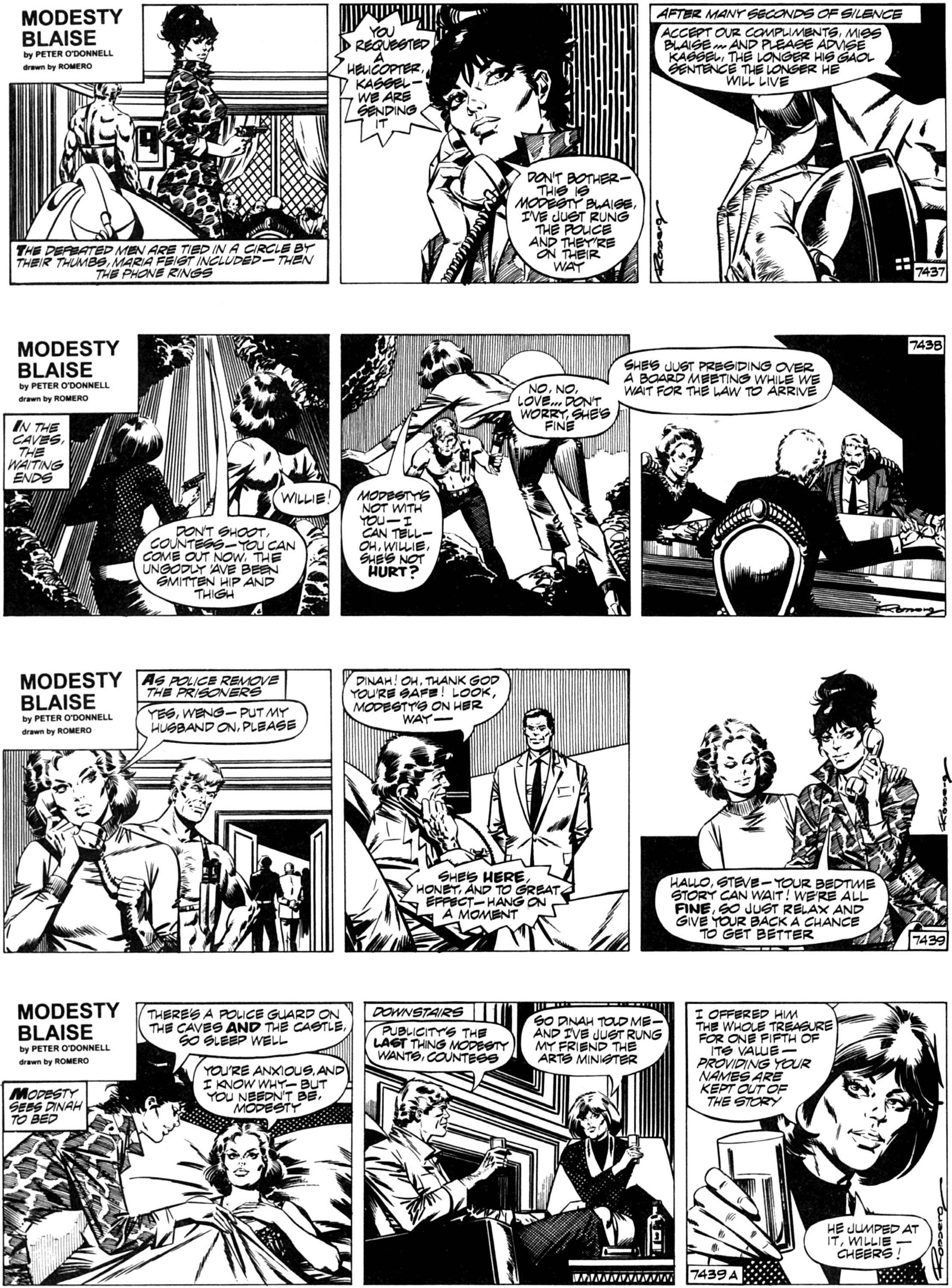 Read online Modesty Blaise: Lady in the Dark comic -  Issue # Full - 31