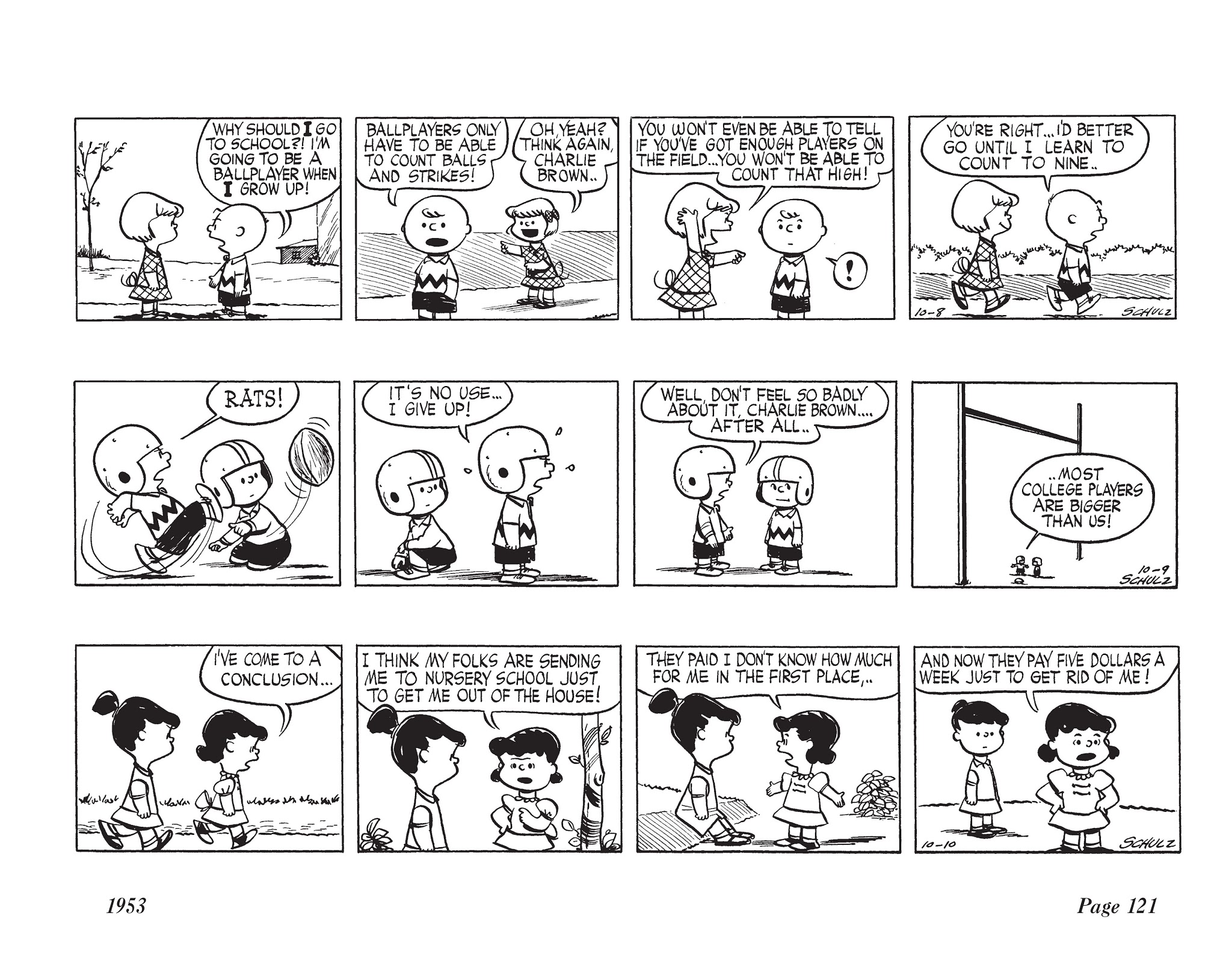 Read online The Complete Peanuts comic -  Issue # TPB 2 - 135