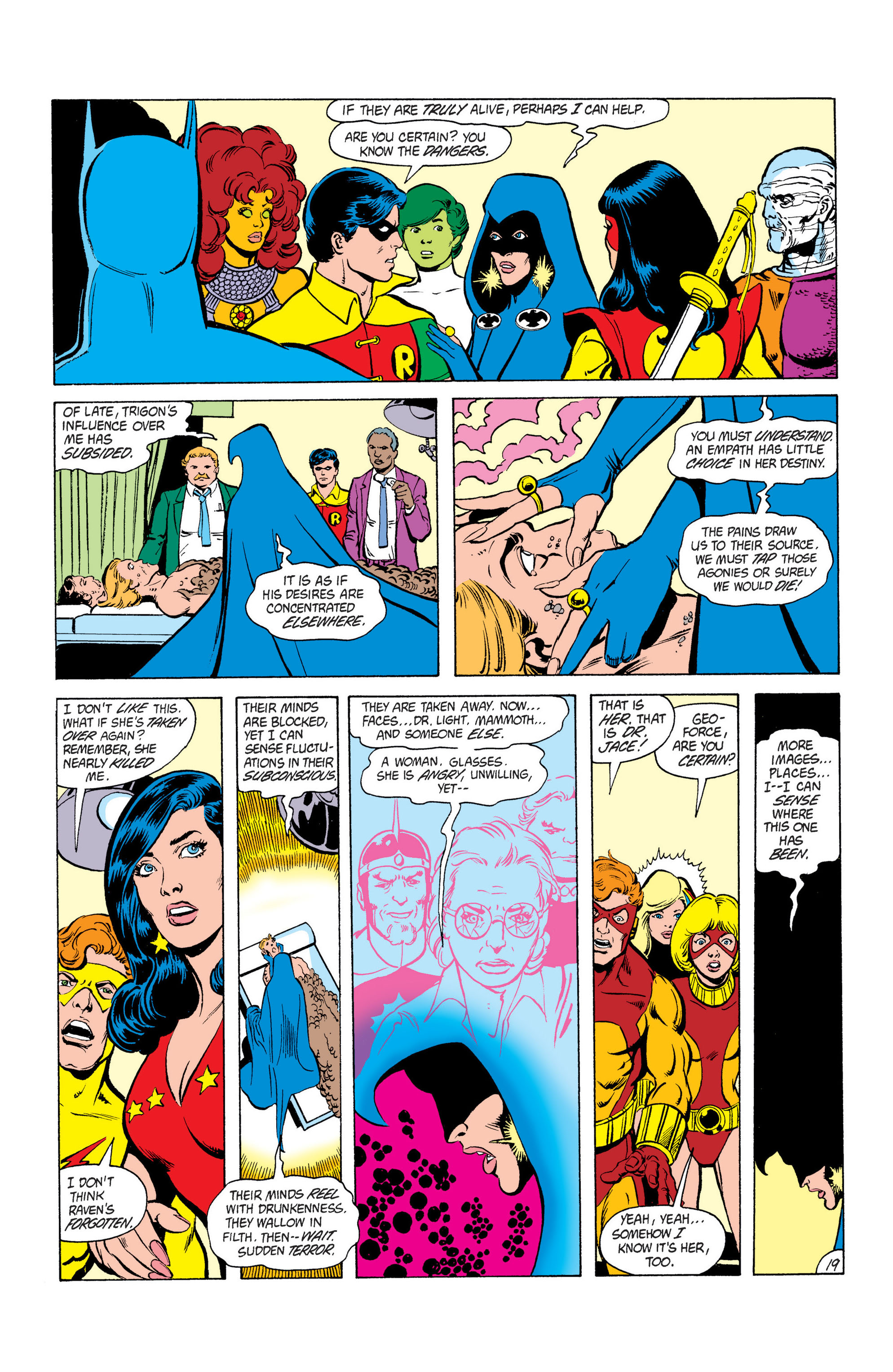 Read online The New Teen Titans (1980) comic -  Issue #37 - 20