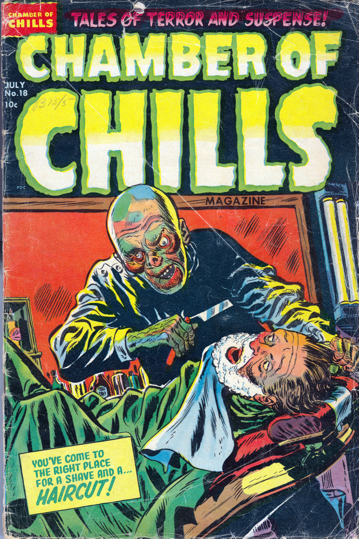 Read online Chamber of Chills (1951) comic -  Issue #18 - 1