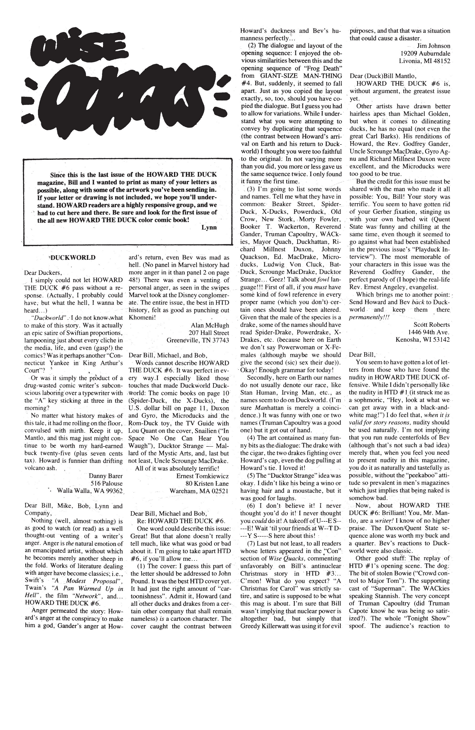 Read online Howard The Duck: The Complete Collection comic -  Issue # TPB 4 (Part 2) - 26