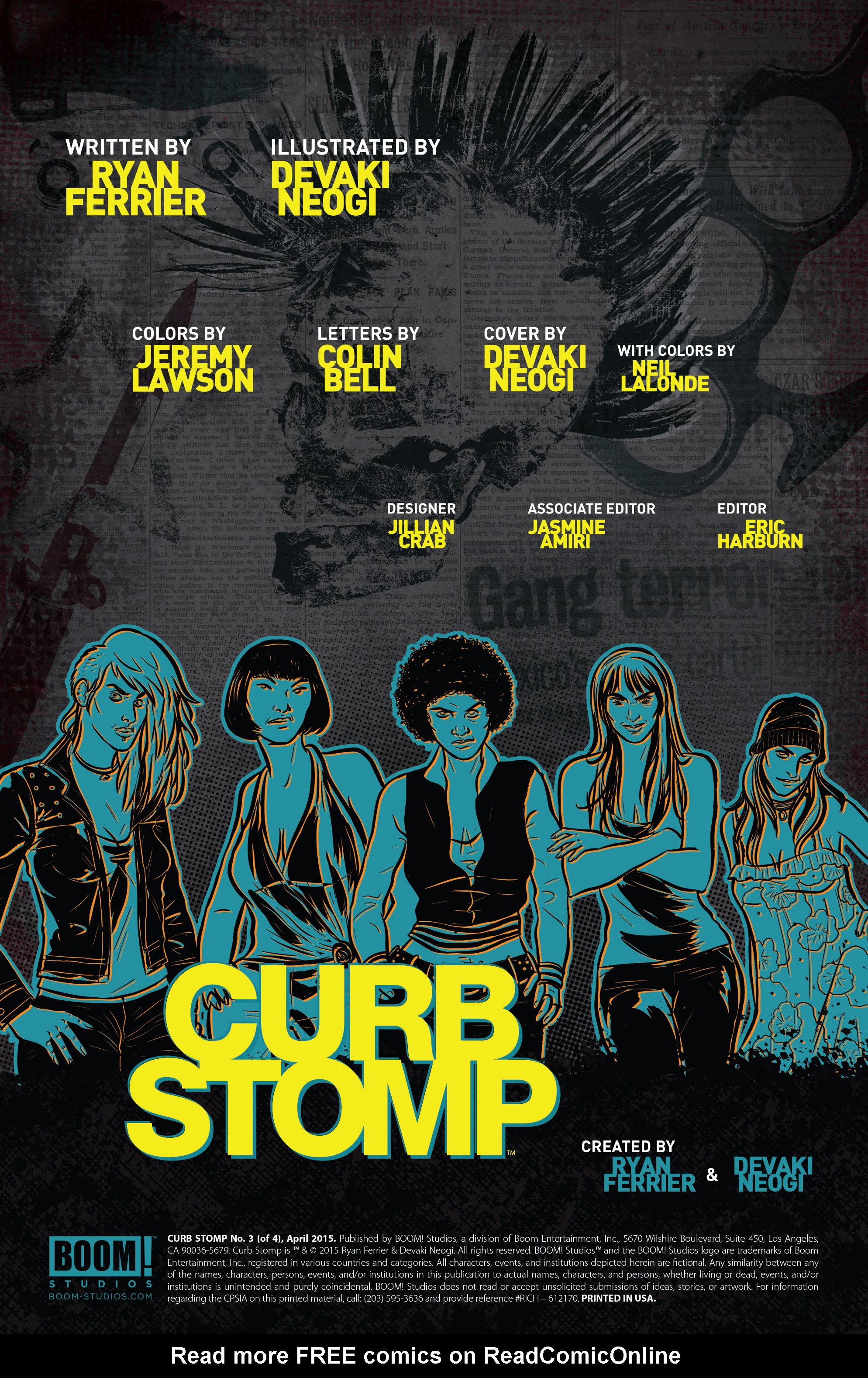 Read online Curb Stomp comic -  Issue #3 - 2