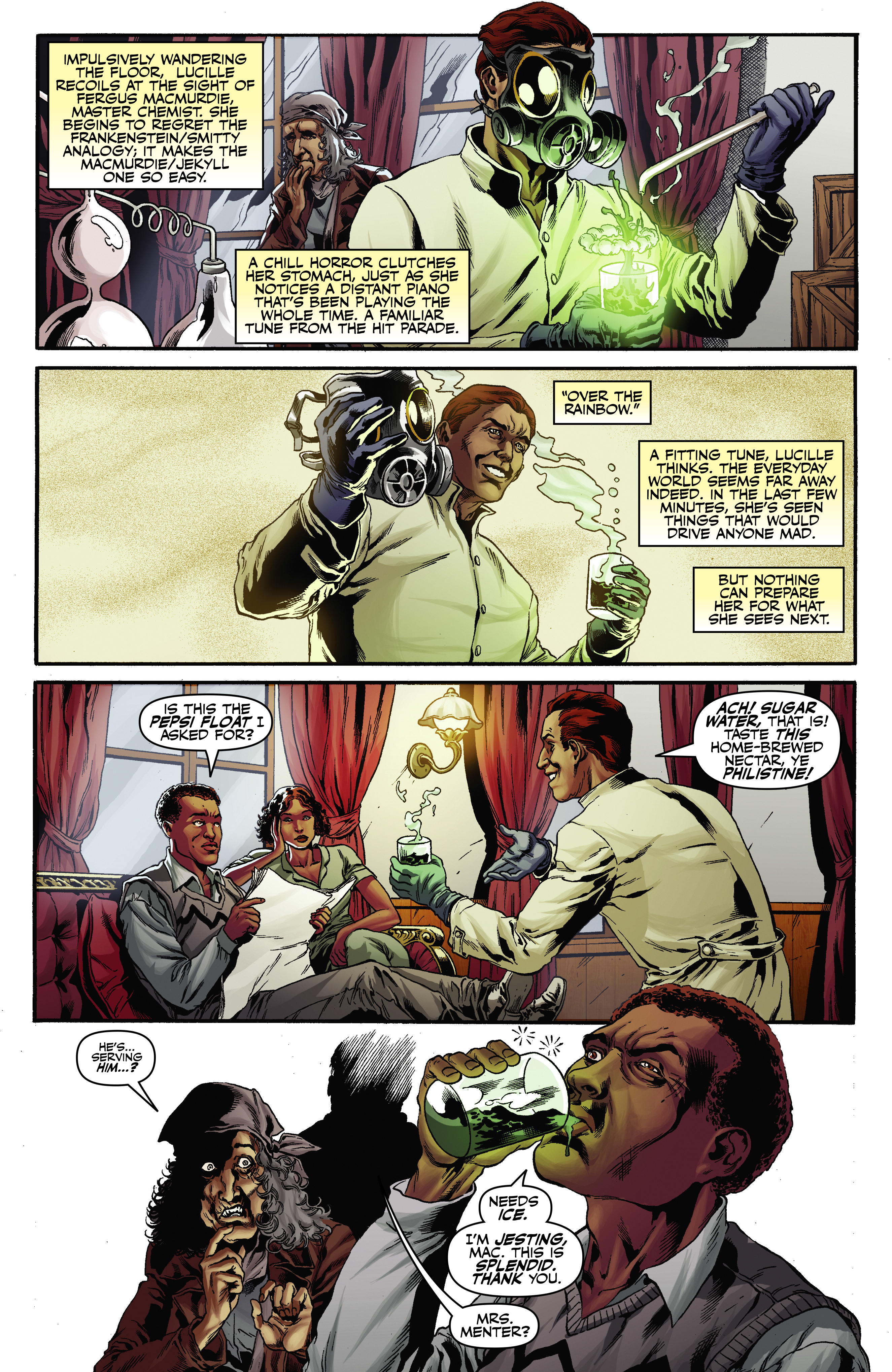 Read online Justice Inc.: The Avenger comic -  Issue #1 - 18