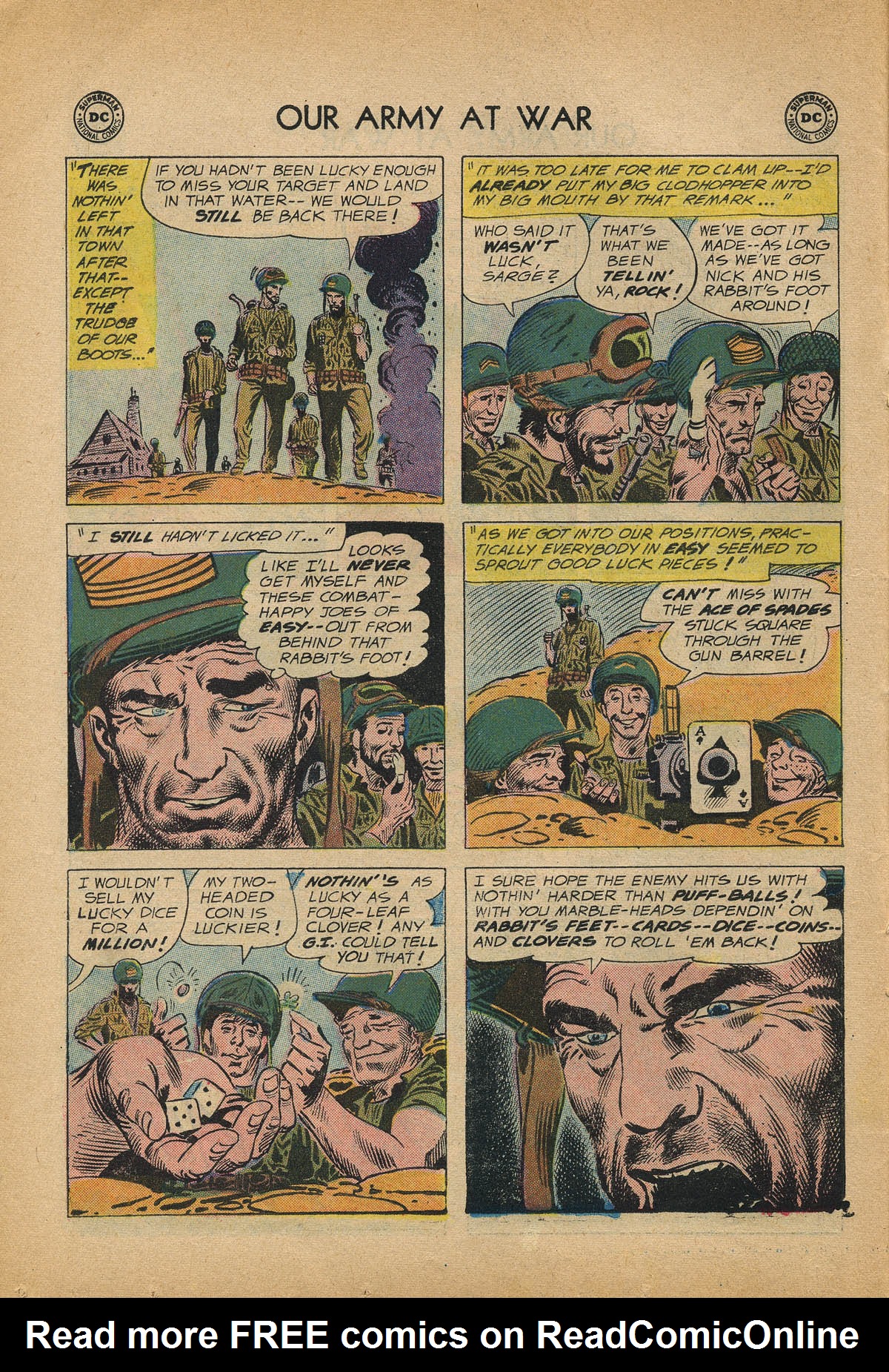 Read online Our Army at War (1952) comic -  Issue #92 - 14