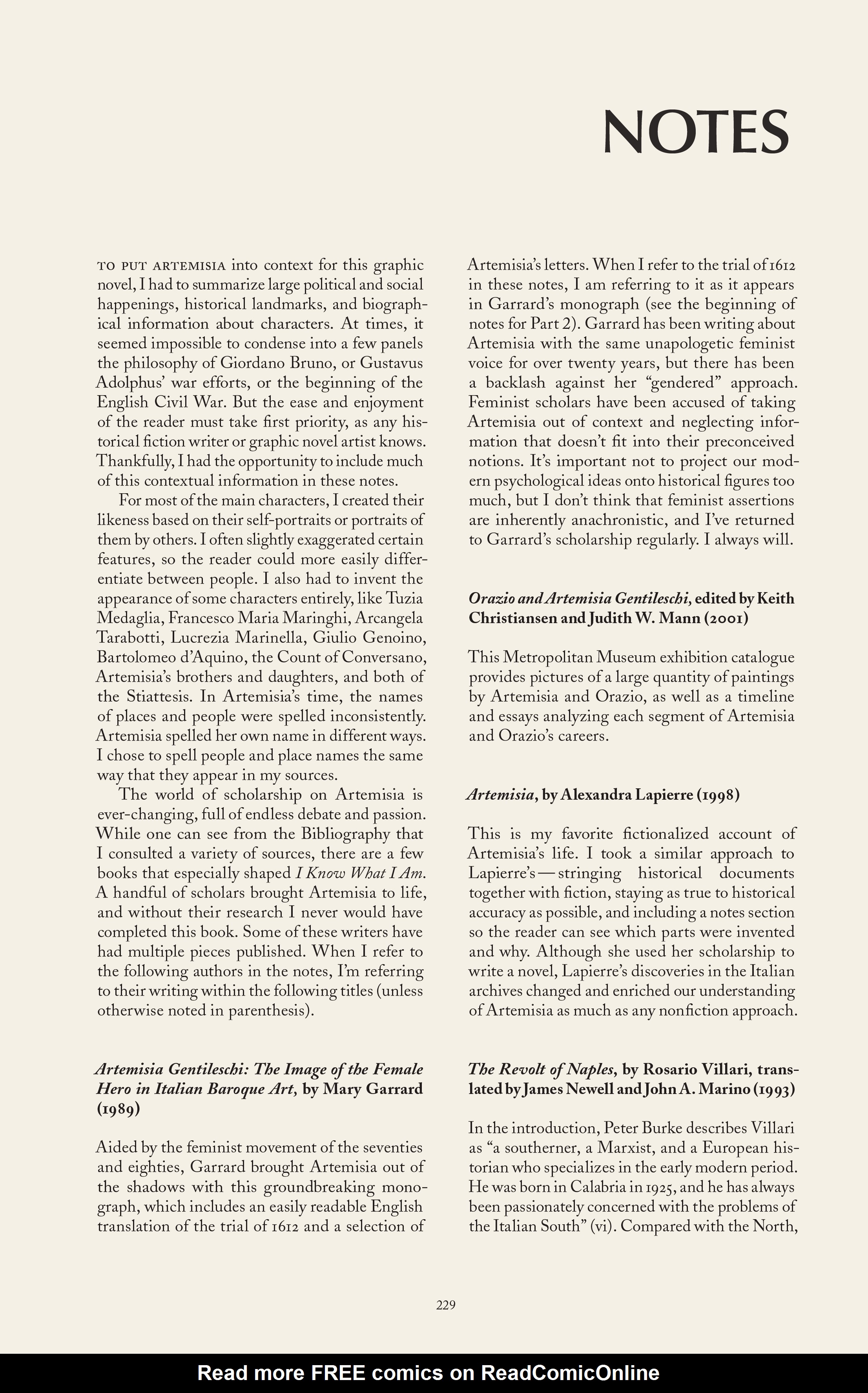 Read online I Know What I Am: The Life and Times of Artemisia Gentileschi comic -  Issue # TPB (Part 3) - 35