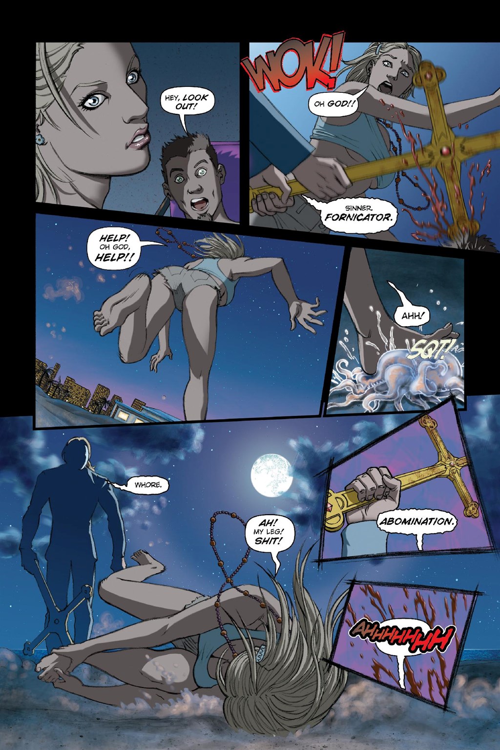 Read online Hack/Slash Deluxe comic -  Issue # TPB 1 (Part 1) - 56