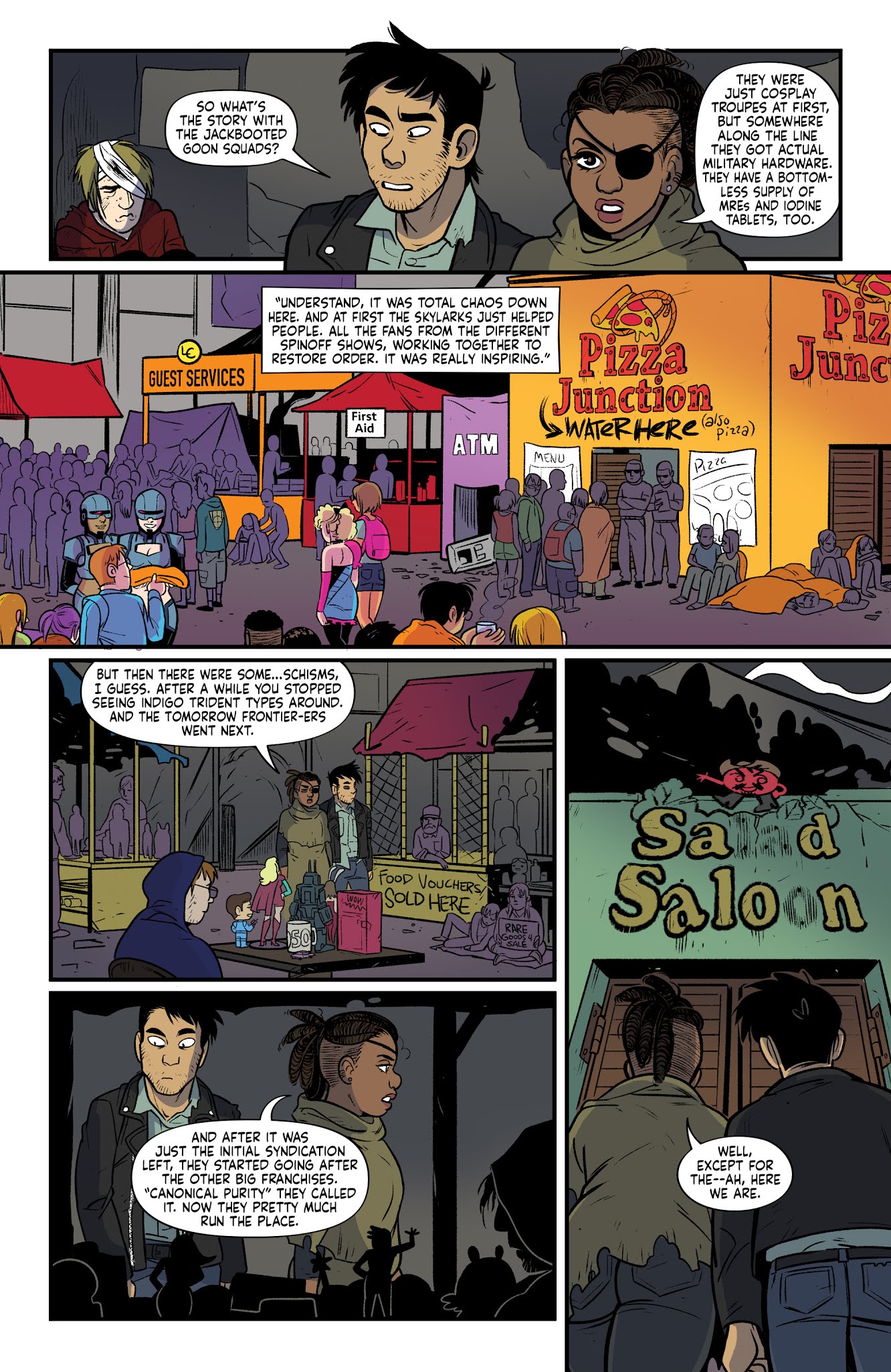 Read online The Long Con comic -  Issue #3 - 19