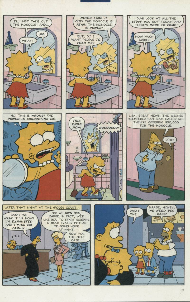 Read online Simpsons Comics comic -  Issue #64 - 20