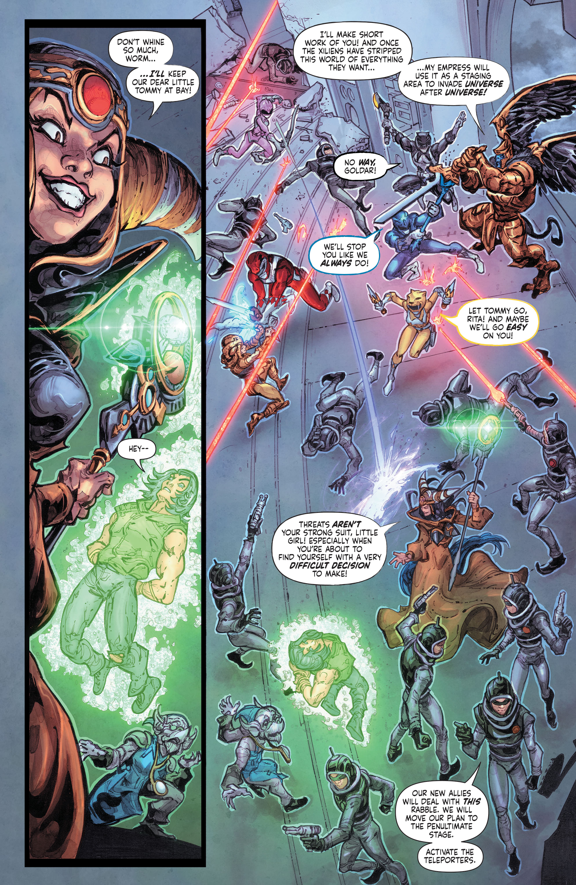 Read online Godzilla vs. The Mighty Morphin Power Rangers comic -  Issue #2 - 15