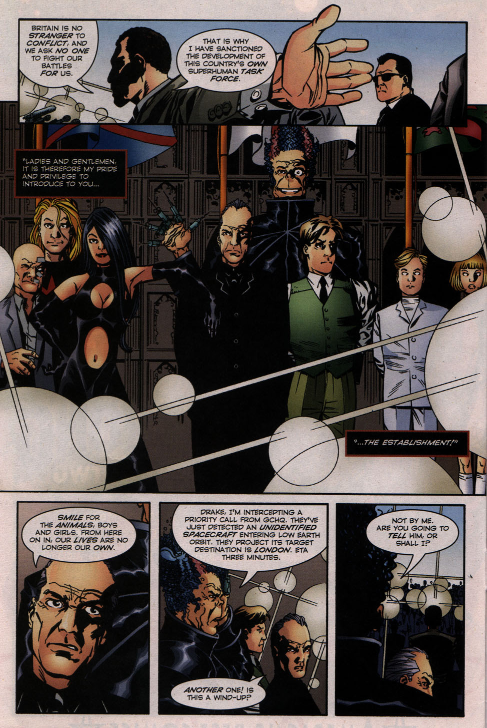 Read online The Establishment comic -  Issue #5 - 21