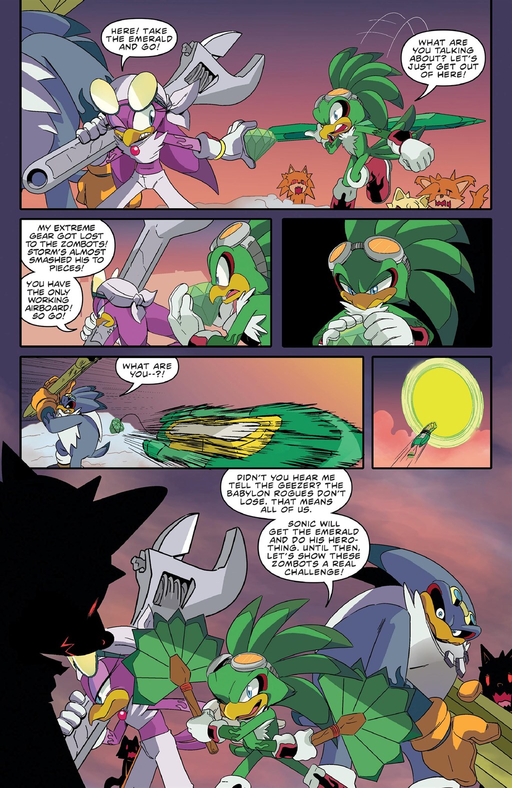 Read online Sonic the Hedgehog (2018) comic -  Issue # _The IDW Collection 3 (Part 3) - 21
