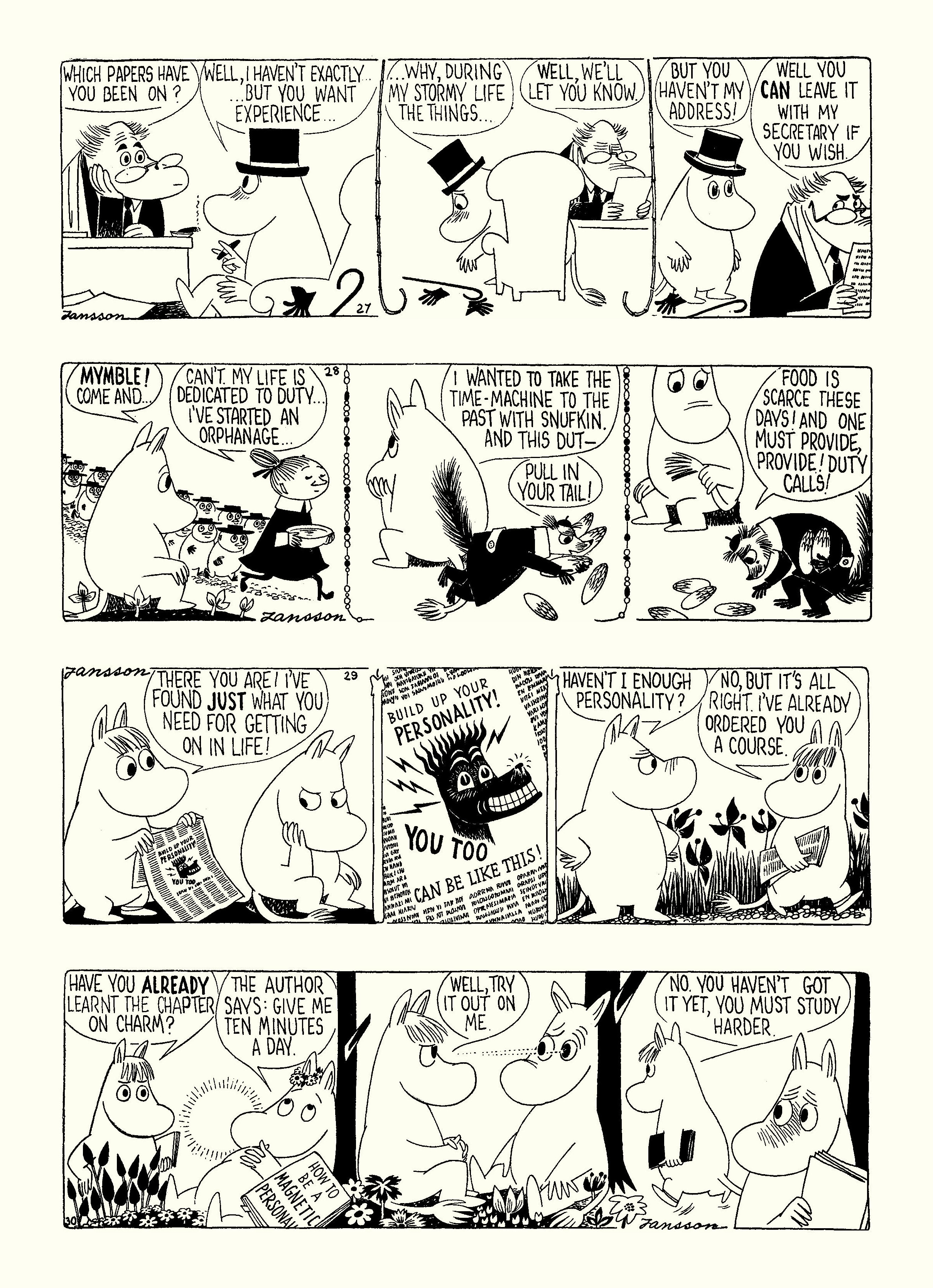 Read online Moomin: The Complete Tove Jansson Comic Strip comic -  Issue # TPB 4 - 44