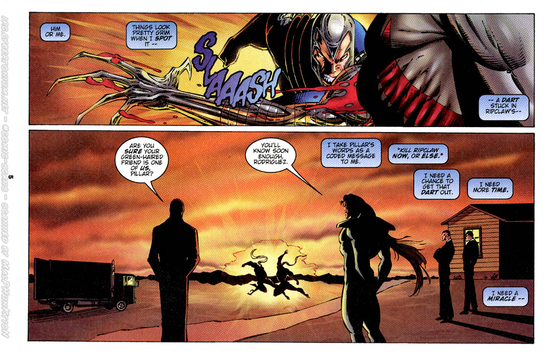 Read online Warblade: Endangered Species comic -  Issue #2 - 5