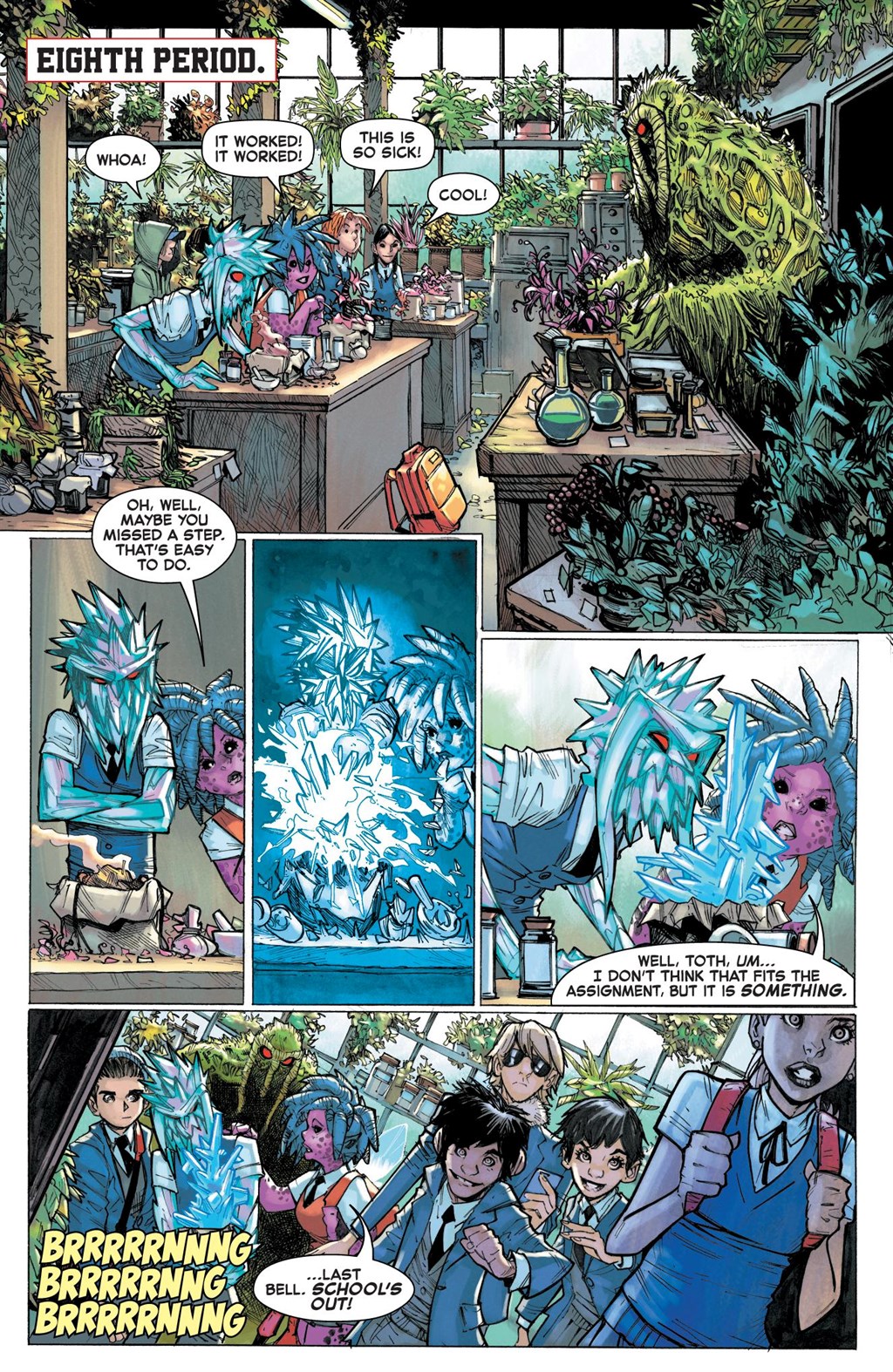 Read online Strange Academy comic -  Issue # _First Class Collection (Part 1) - 50