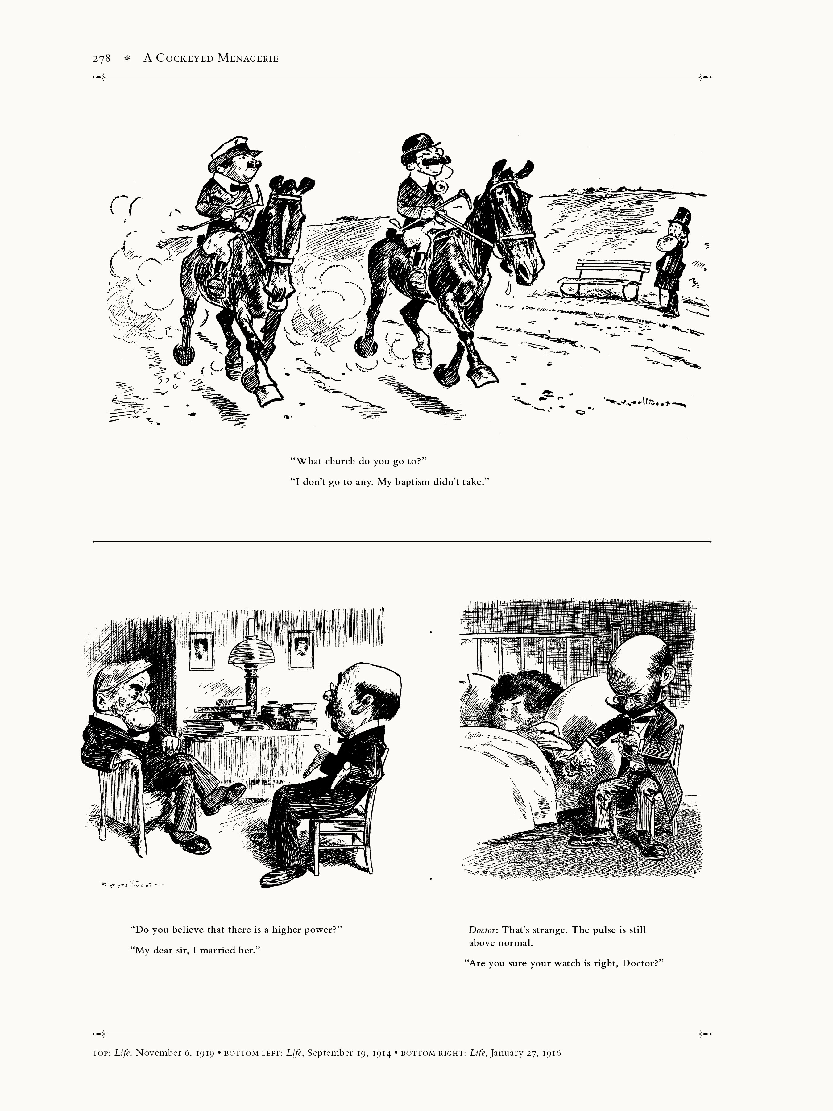 Read online A Cockeyed Menagerie: The Drawings of T.S. Sullivant comic -  Issue # TPB (Part 3) - 86