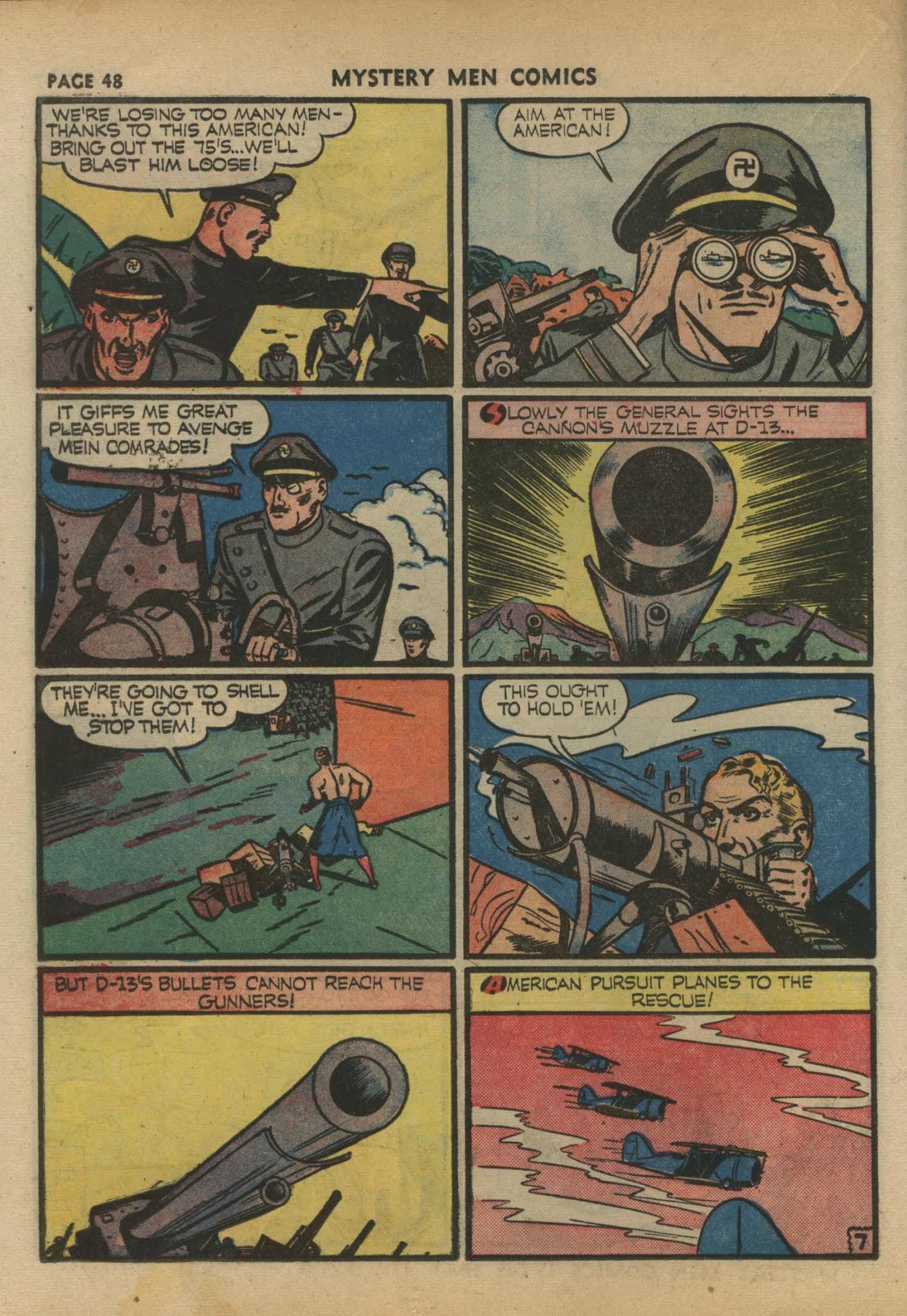 Read online Mystery Men Comics comic -  Issue #18 - 50