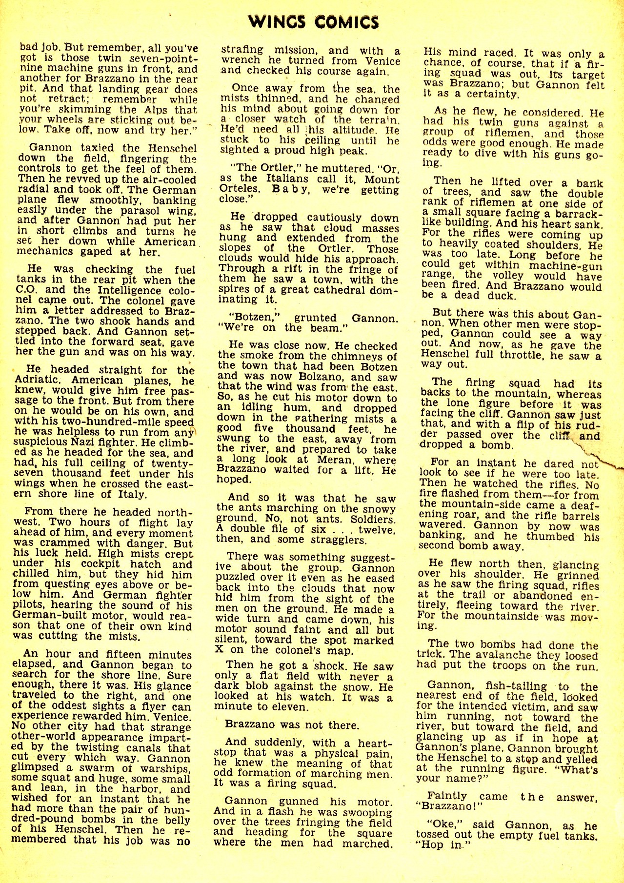 Read online Wings Comics comic -  Issue #45 - 43