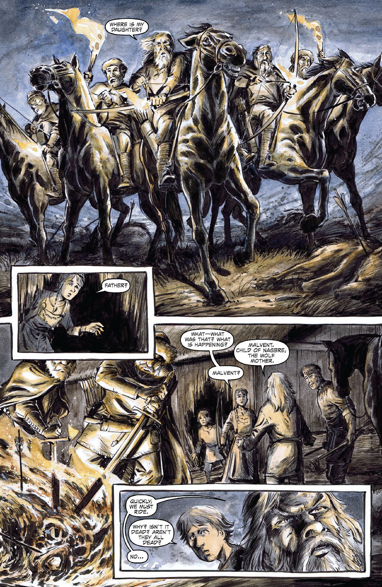 Read online Night of 1000 Wolves comic -  Issue #2 - 7