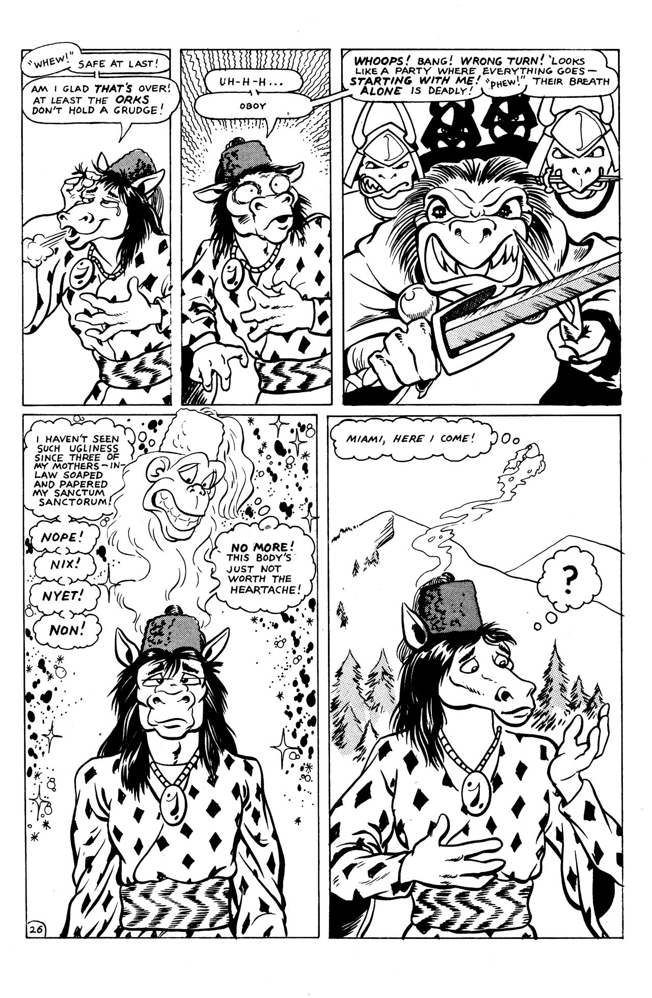 Read online Equine, The Uncivilized comic -  Issue #6 - 28