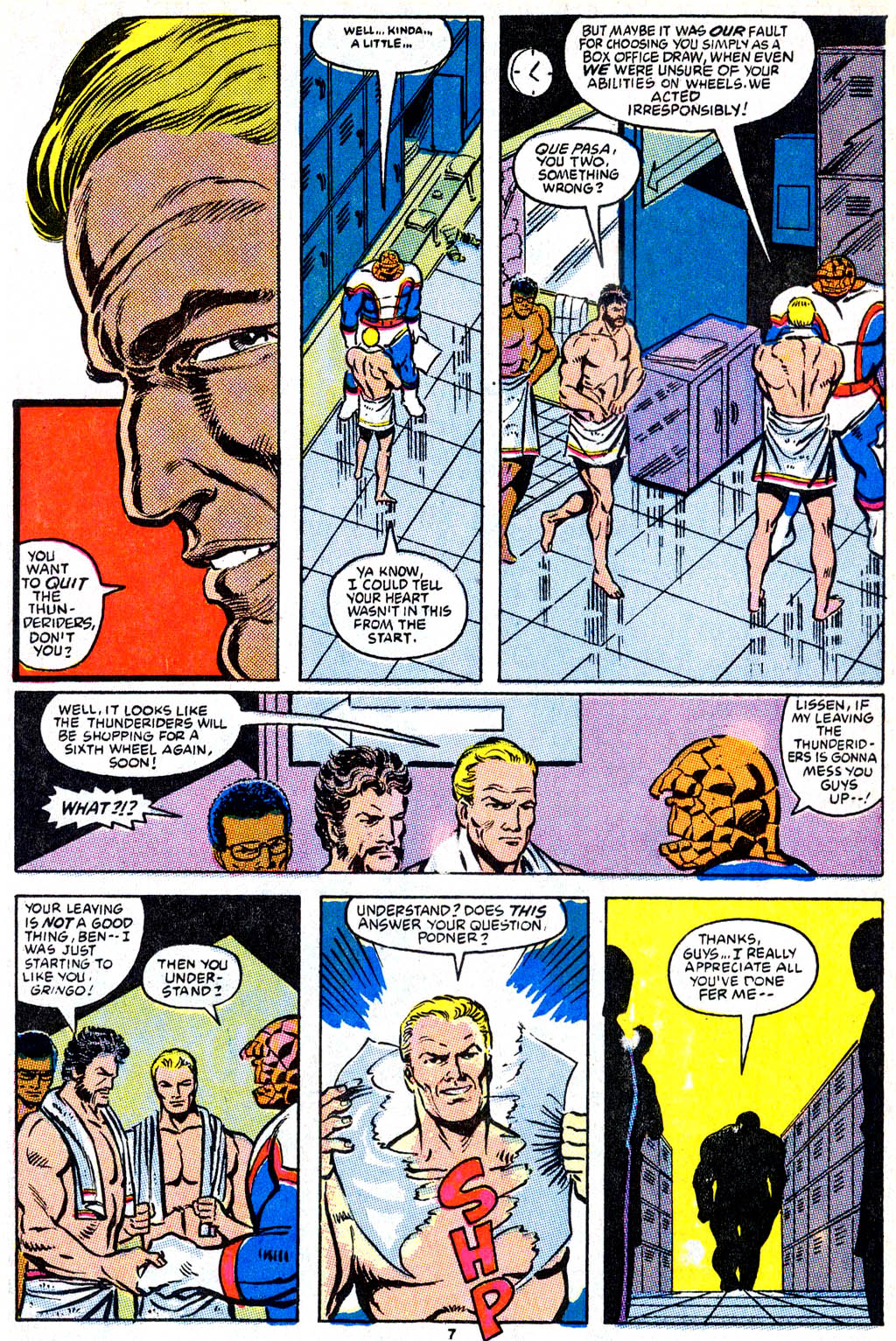 Read online The Thing comic -  Issue #28 - 8