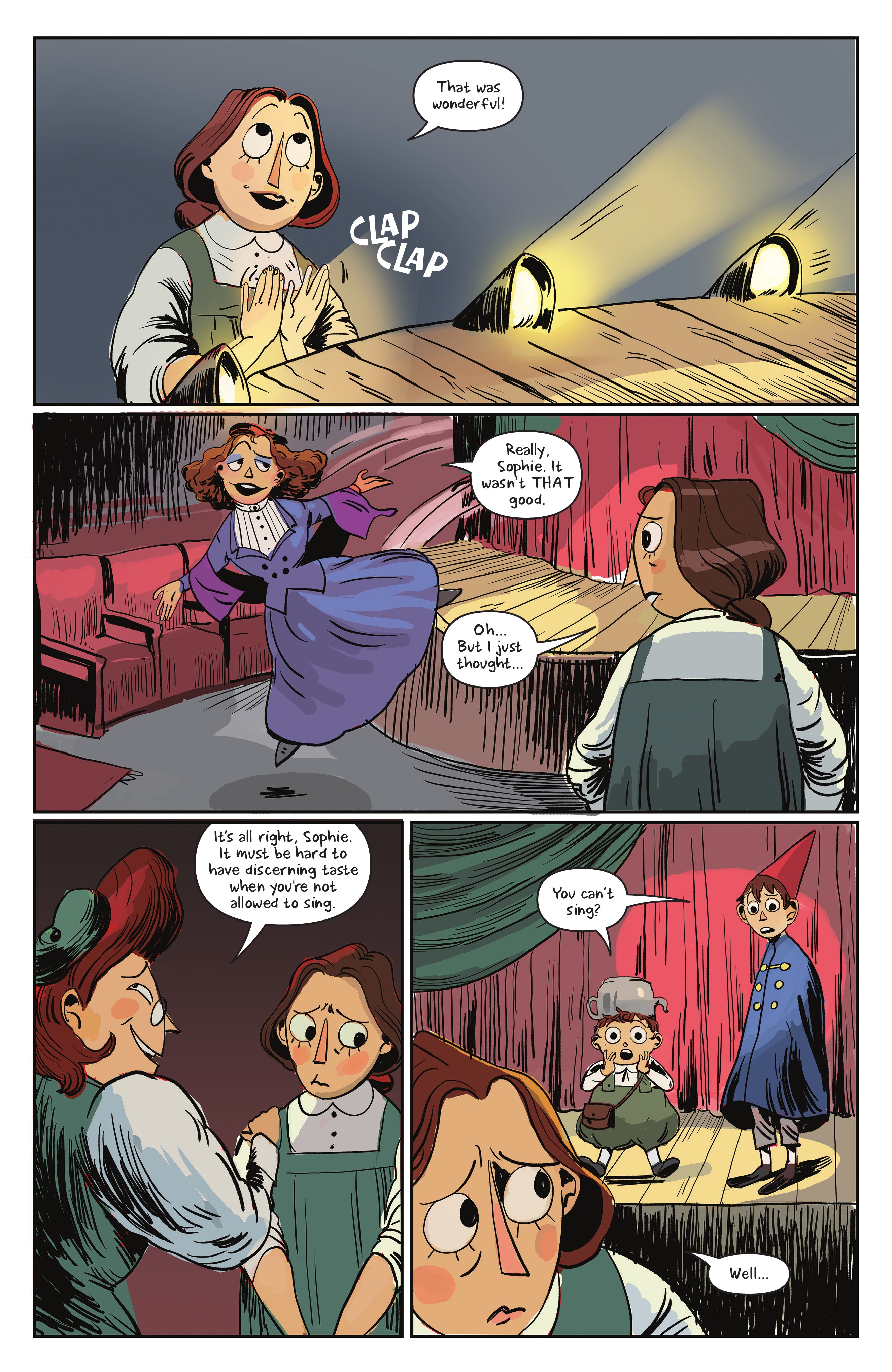 Read online Over the Garden Wall: Soulful Symphonies comic -  Issue # TPB - 17
