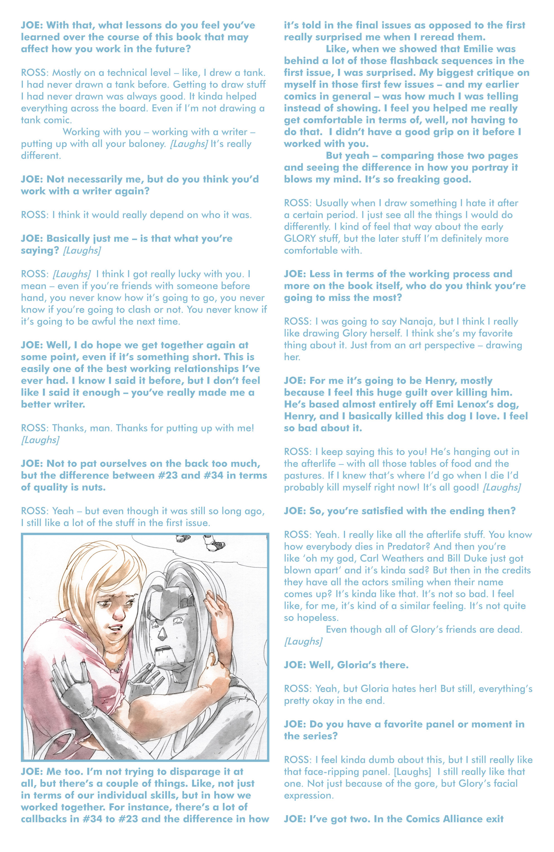 Read online Glory comic -  Issue #34 - 24