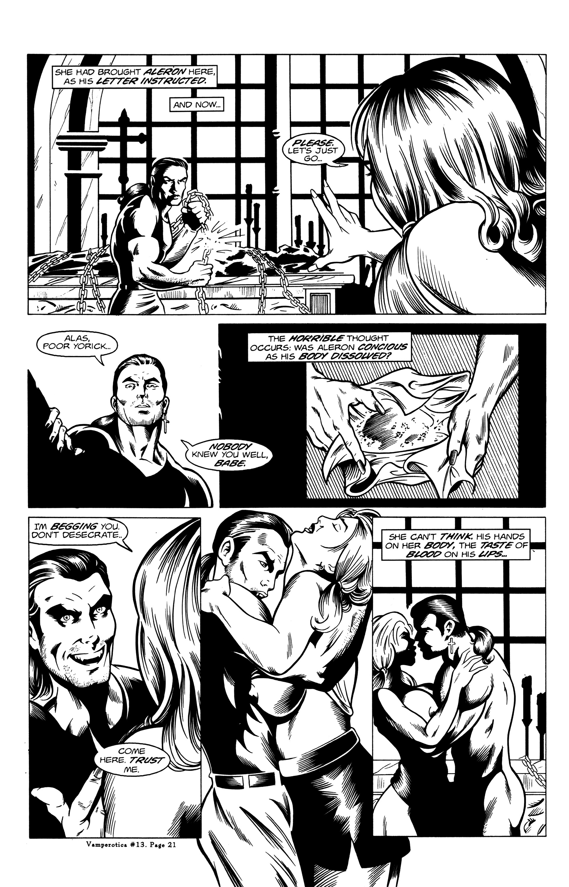 Read online Vamperotica comic -  Issue #13 - 23