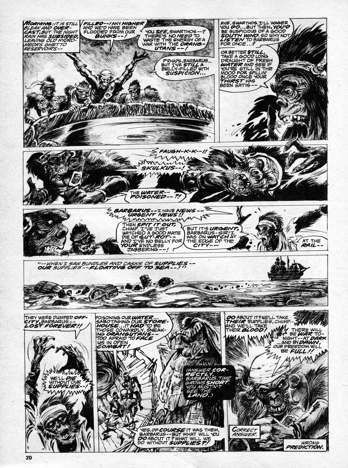 Read online Planet of the Apes comic -  Issue #12 - 20