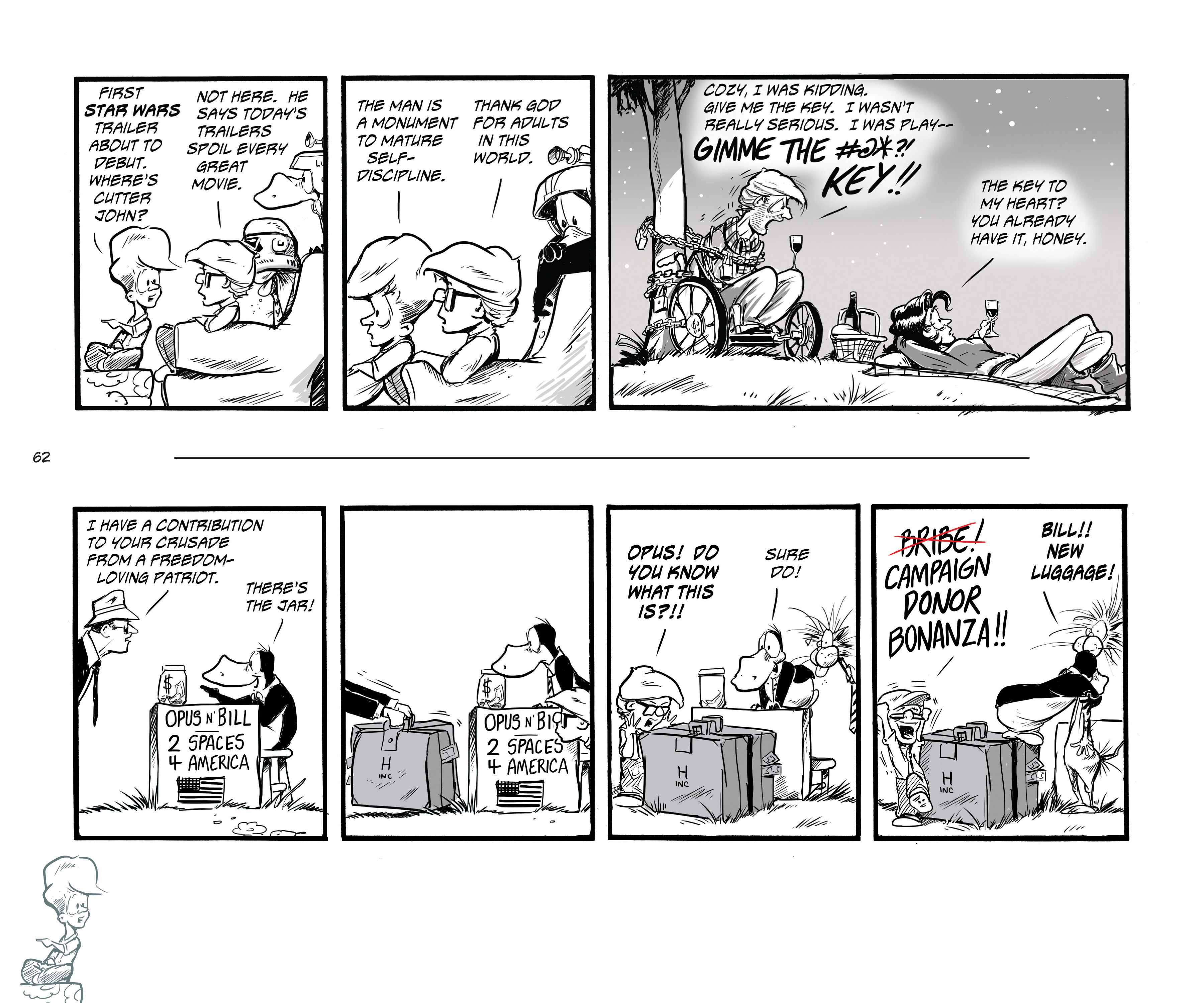 Read online Bloom County Episode XI: A New Hope comic -  Issue # Full - 64