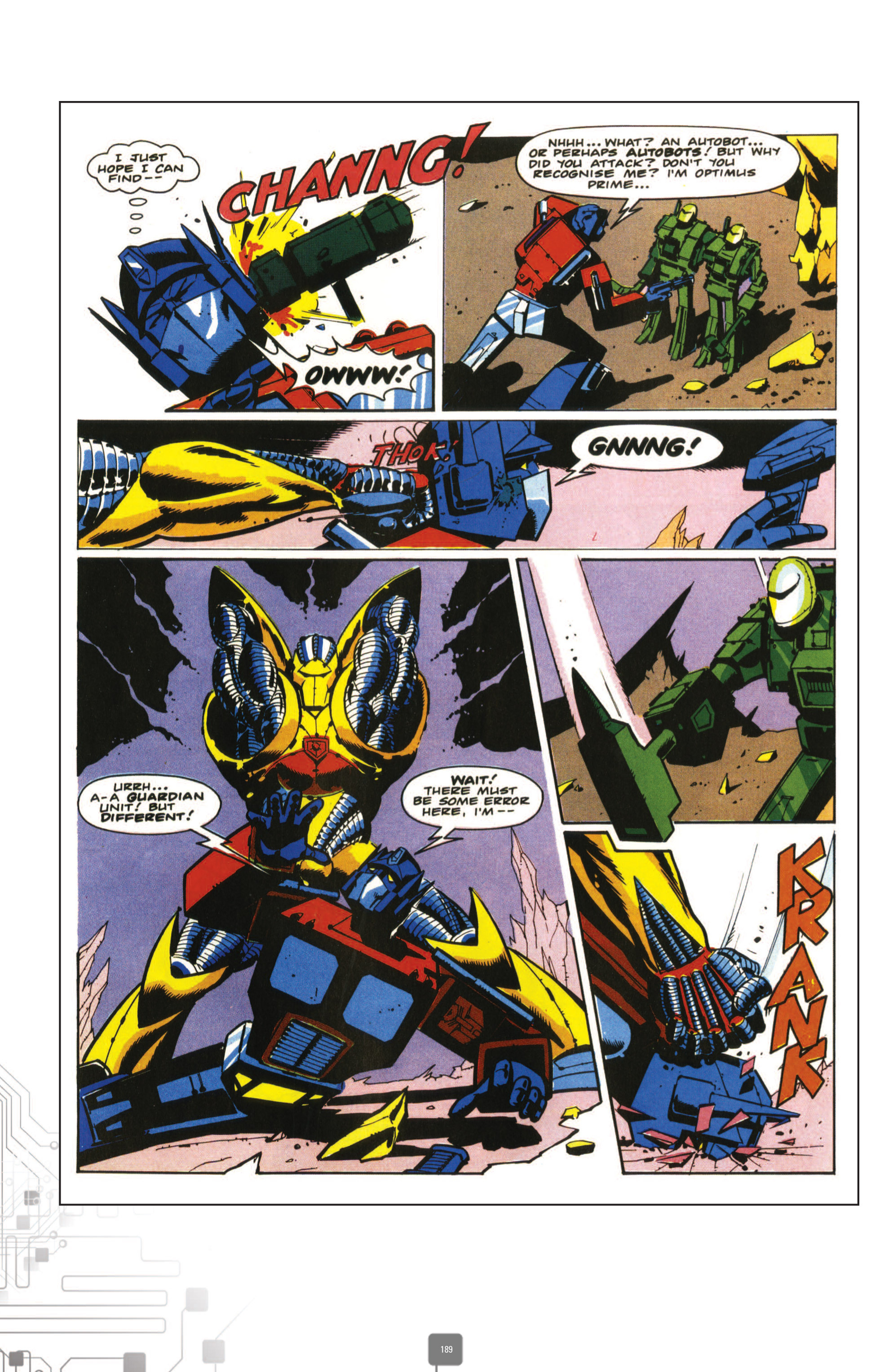Read online The Transformers Classics UK comic -  Issue # TPB 3 - 190
