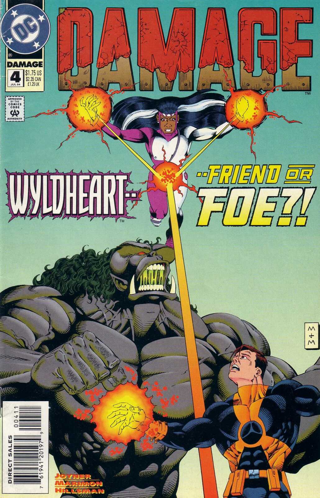 Read online Damage (1994) comic -  Issue #4 - 1