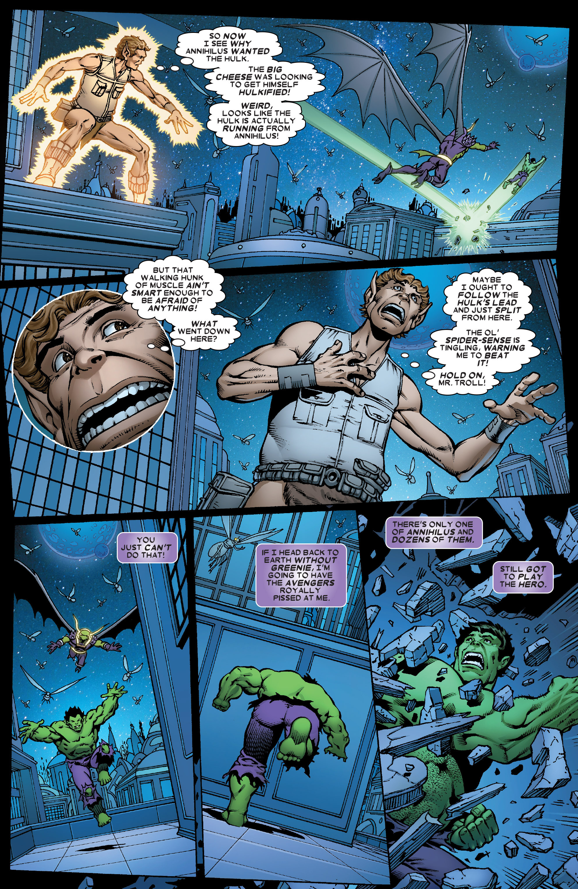 Read online Thanos Vs. Hulk comic -  Issue #4 - 10
