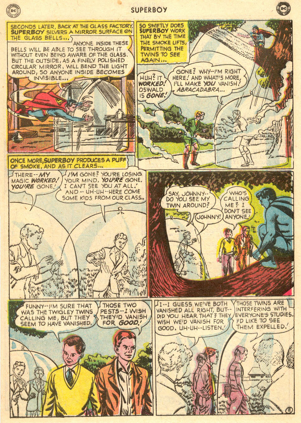 Read online Superboy (1949) comic -  Issue #13 - 40