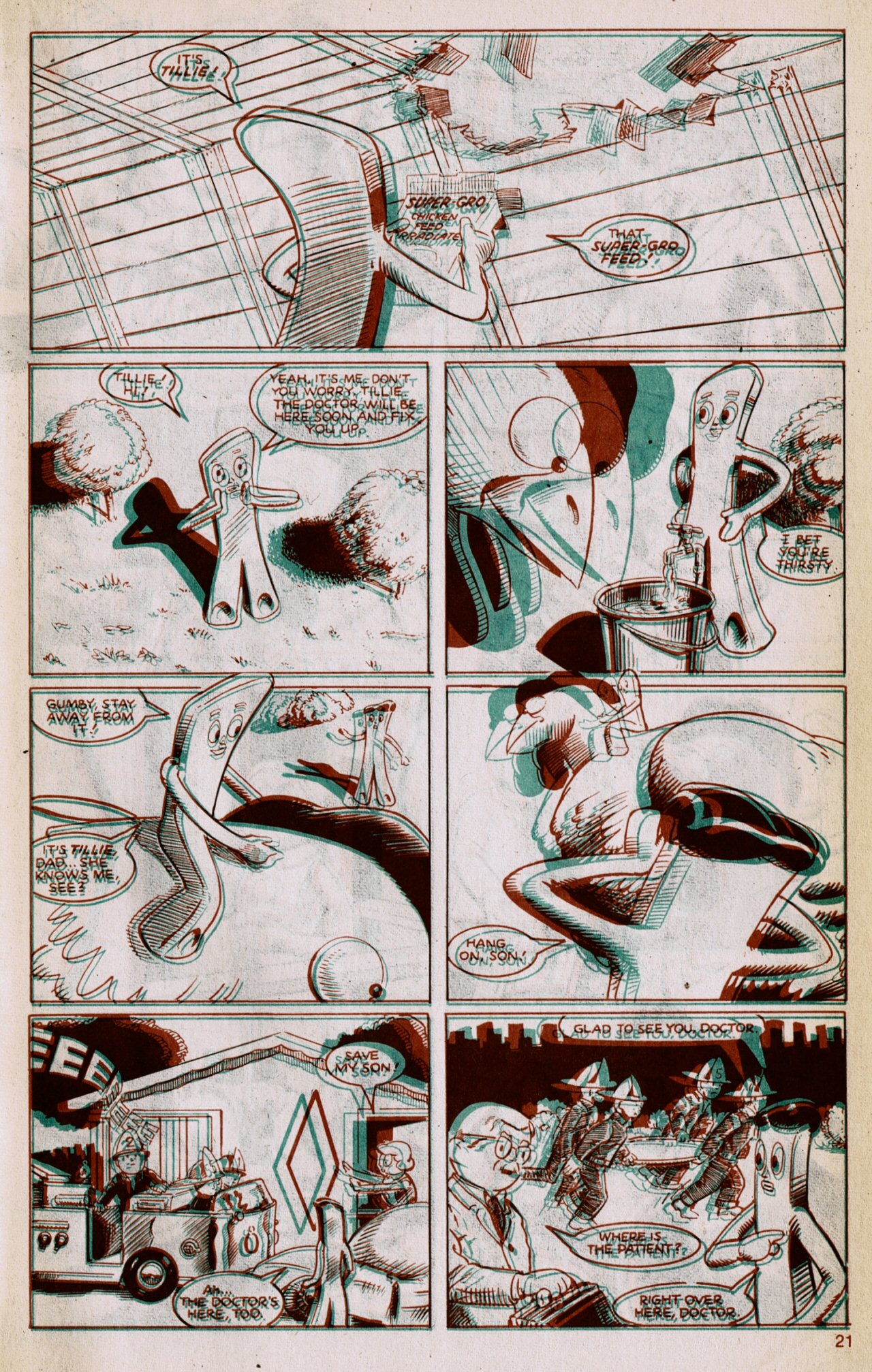 Read online Blackthorne 3-D Series comic -  Issue #10 - 23