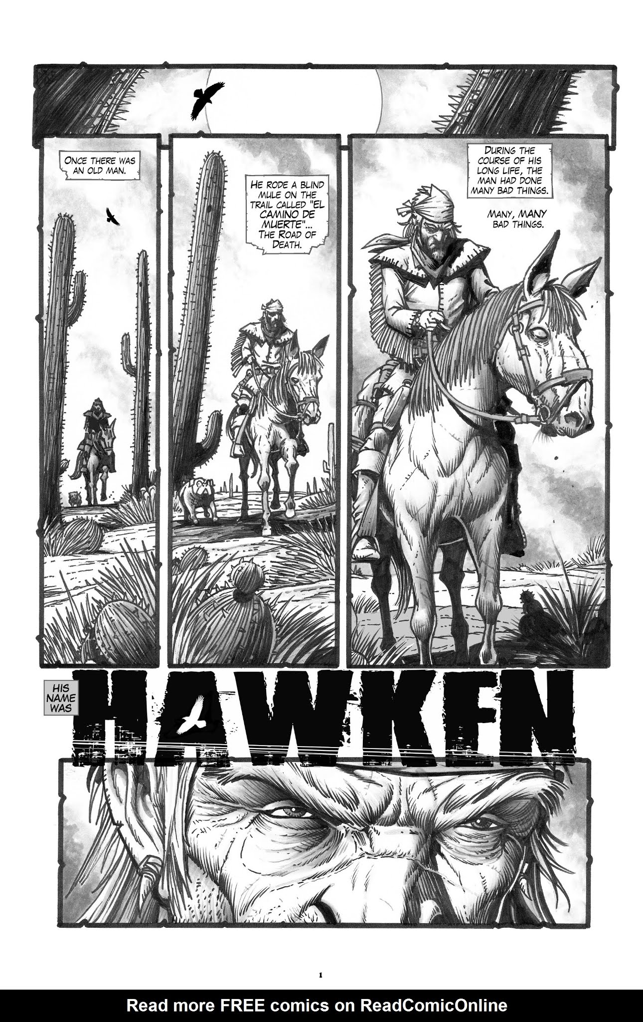 Read online Hawken comic -  Issue #1 - 4