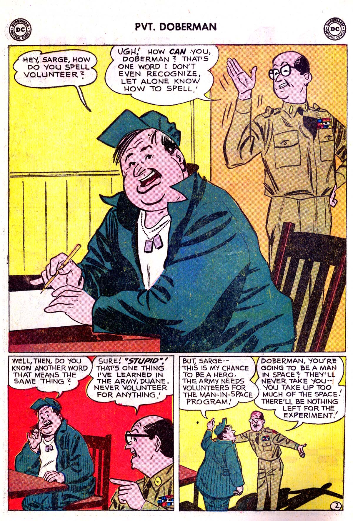 Read online Sgt. Bilko's Pvt. Doberman comic -  Issue #8 - 4