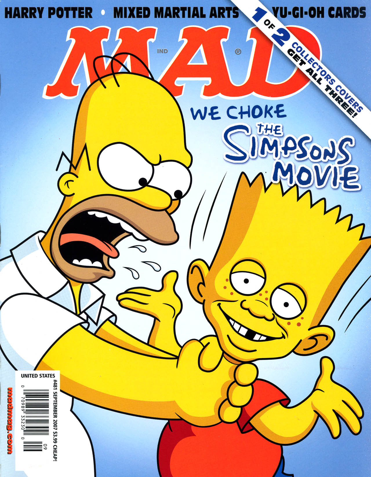 Read online MAD comic -  Issue #481 - 1