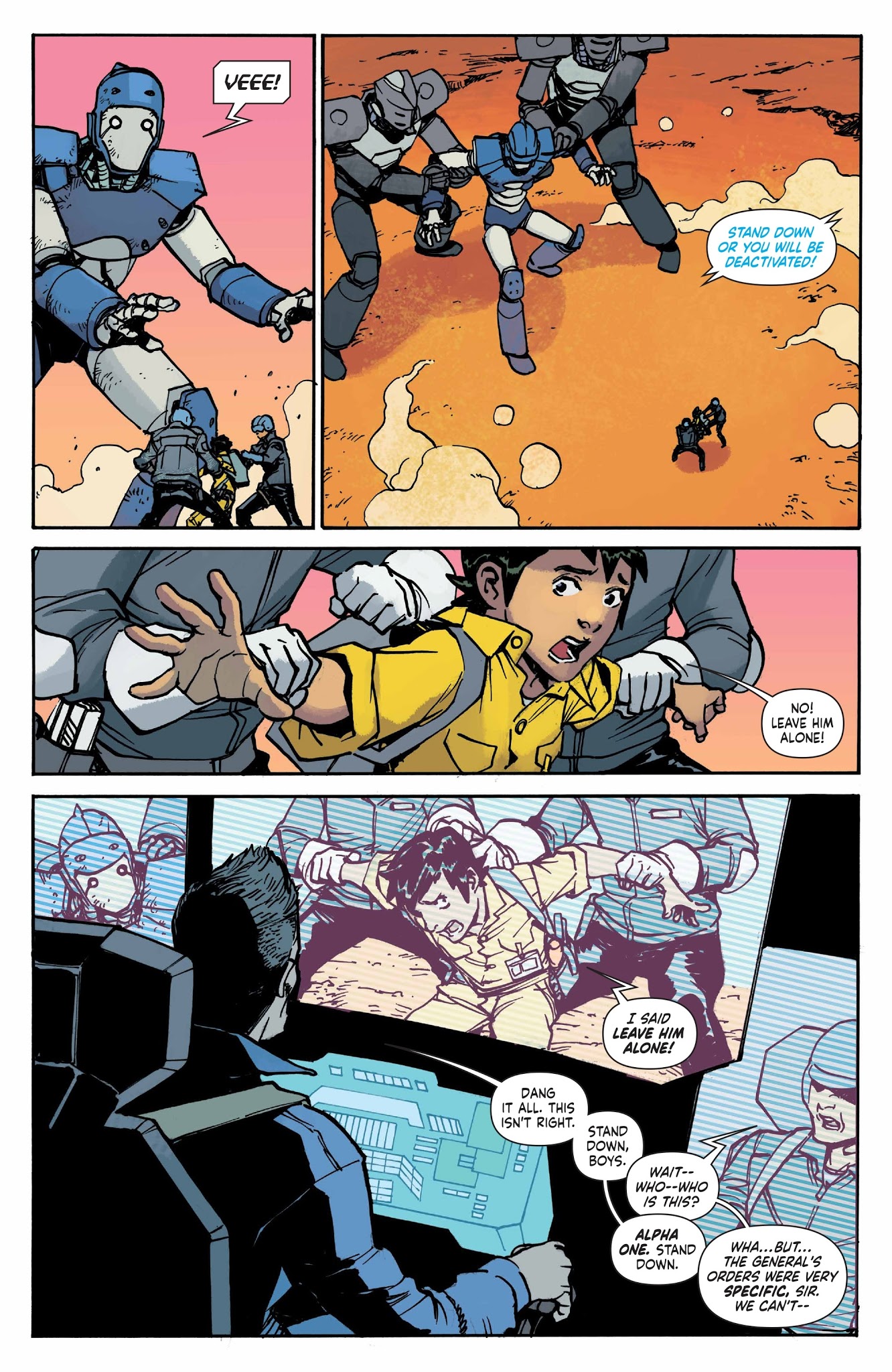 Read online Mech Cadet Yu comic -  Issue #1 - 20