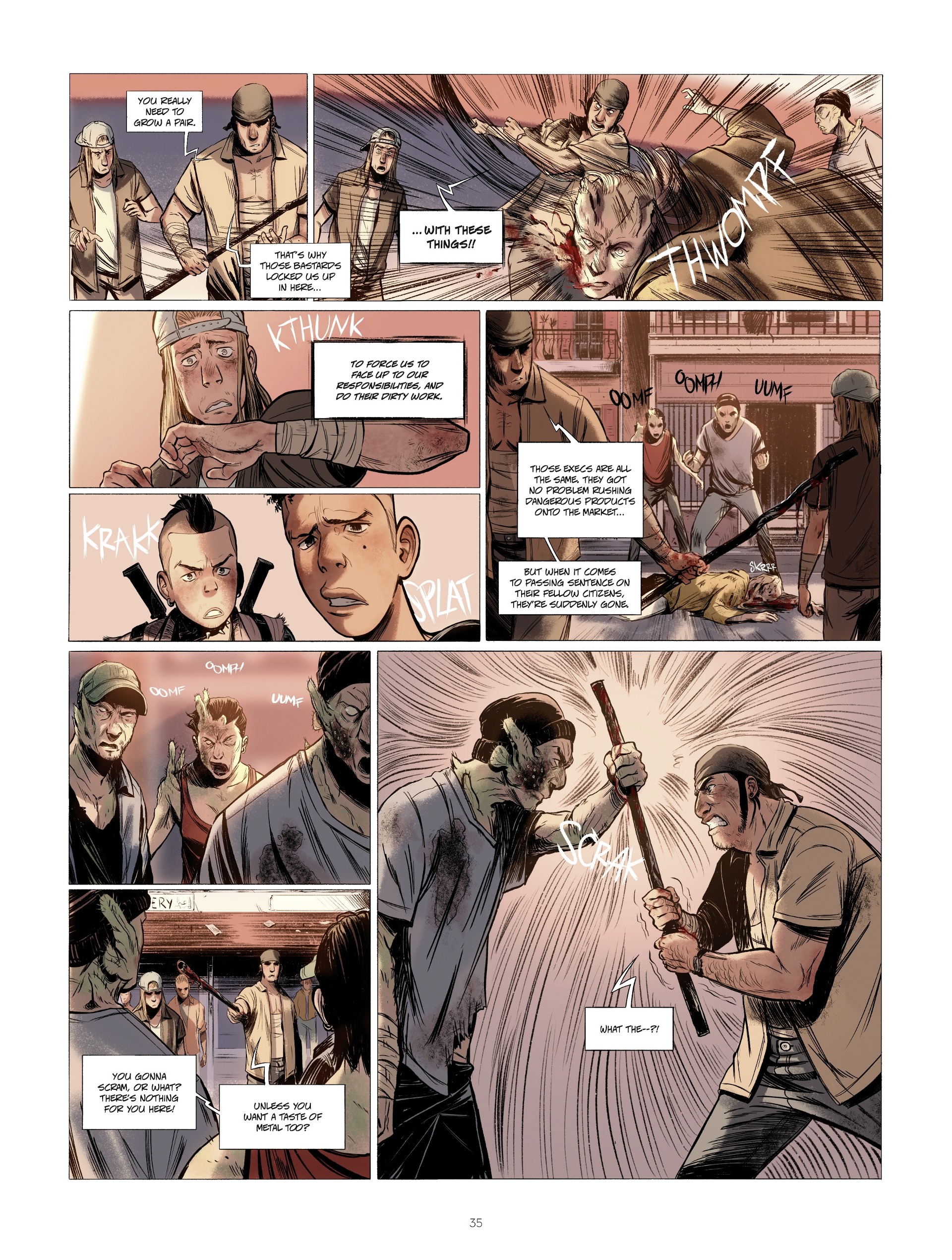 Read online Green Class comic -  Issue #1 - 35