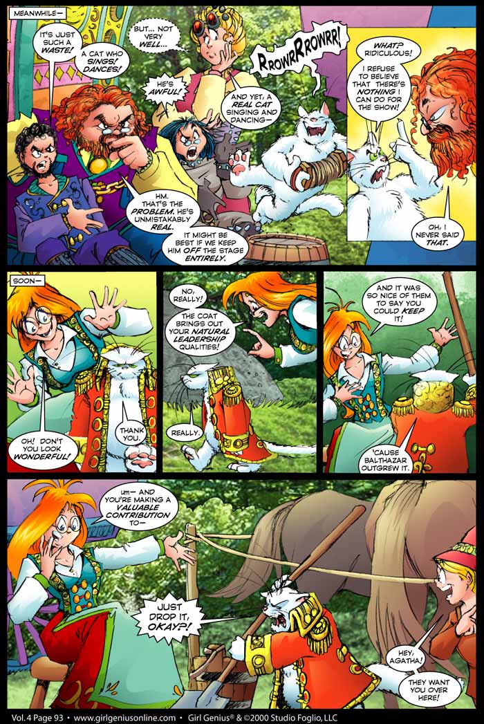 Read online Girl Genius (2002) comic -  Issue #4 - 94
