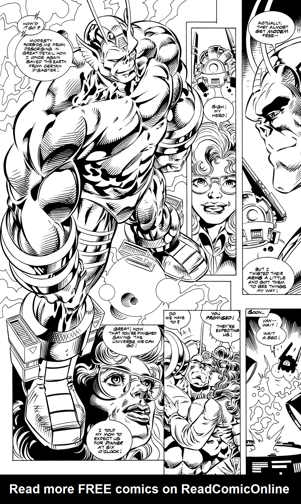 Read online Vanguard: Strange Visitors comic -  Issue #1 - 14