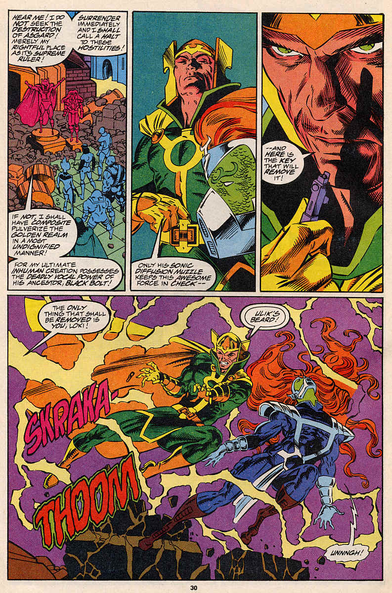 Read online Guardians of the Galaxy (1990) comic -  Issue #42 - 22