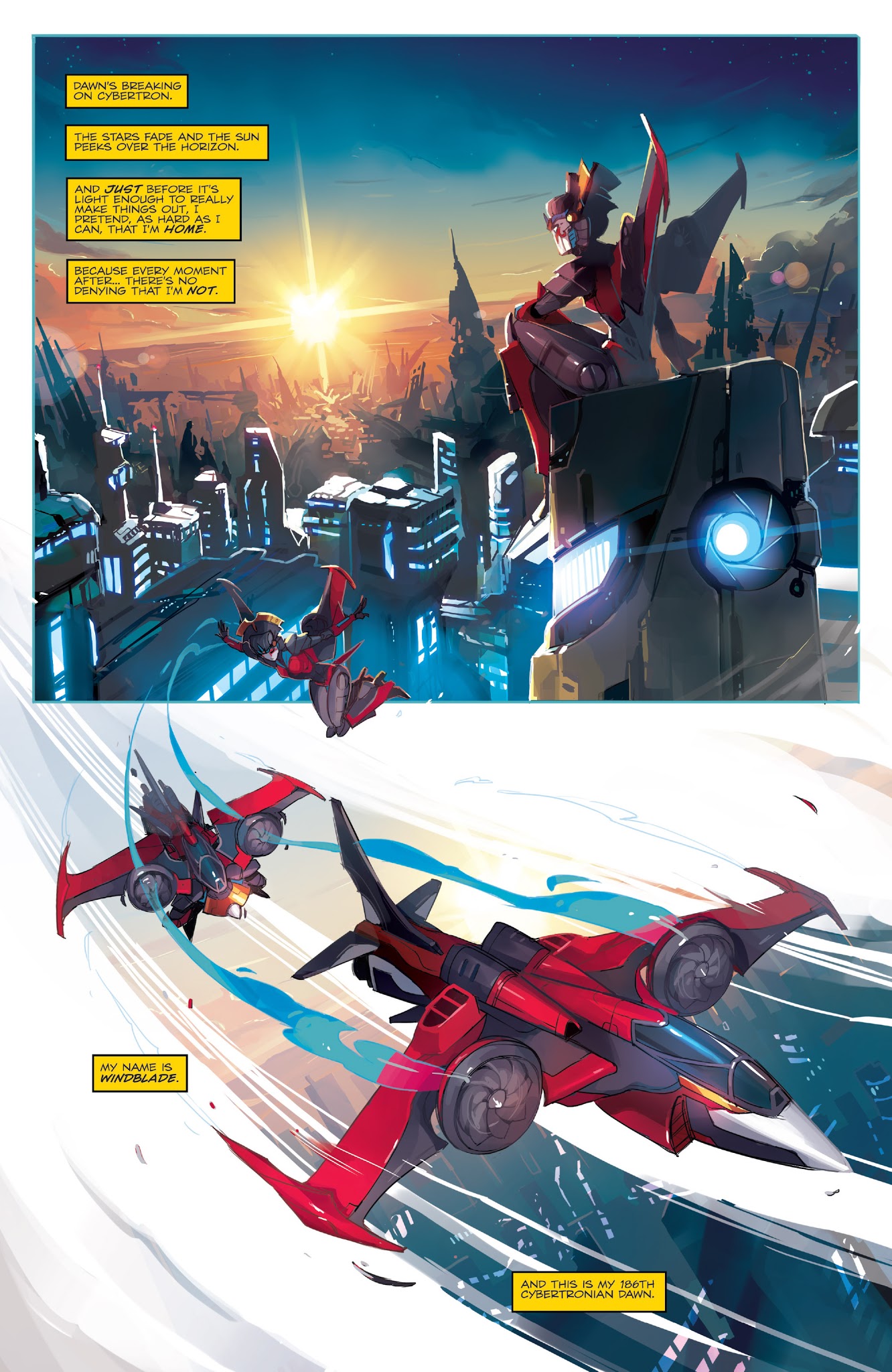 Read online The Transformers: Windblade (2018) comic -  Issue # TPB - 9