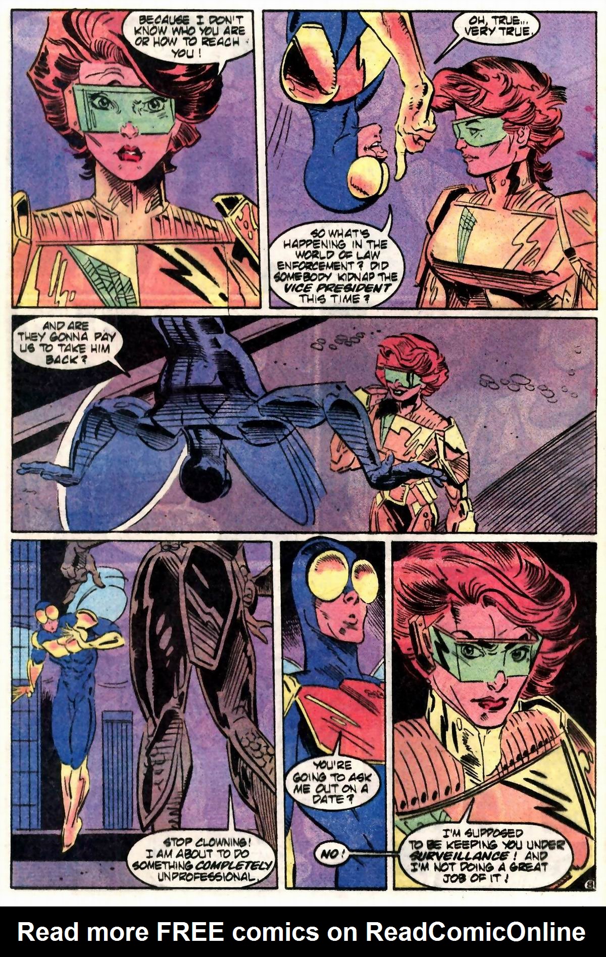 Read online The Web (1991) comic -  Issue #5 - 9