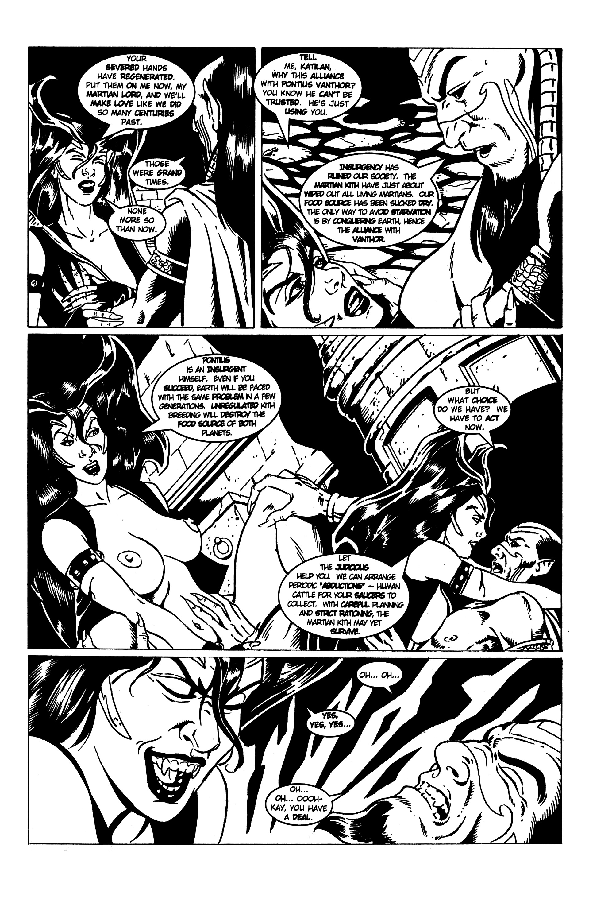 Read online Vamperotica: Divide And Conquer comic -  Issue #2 - 22