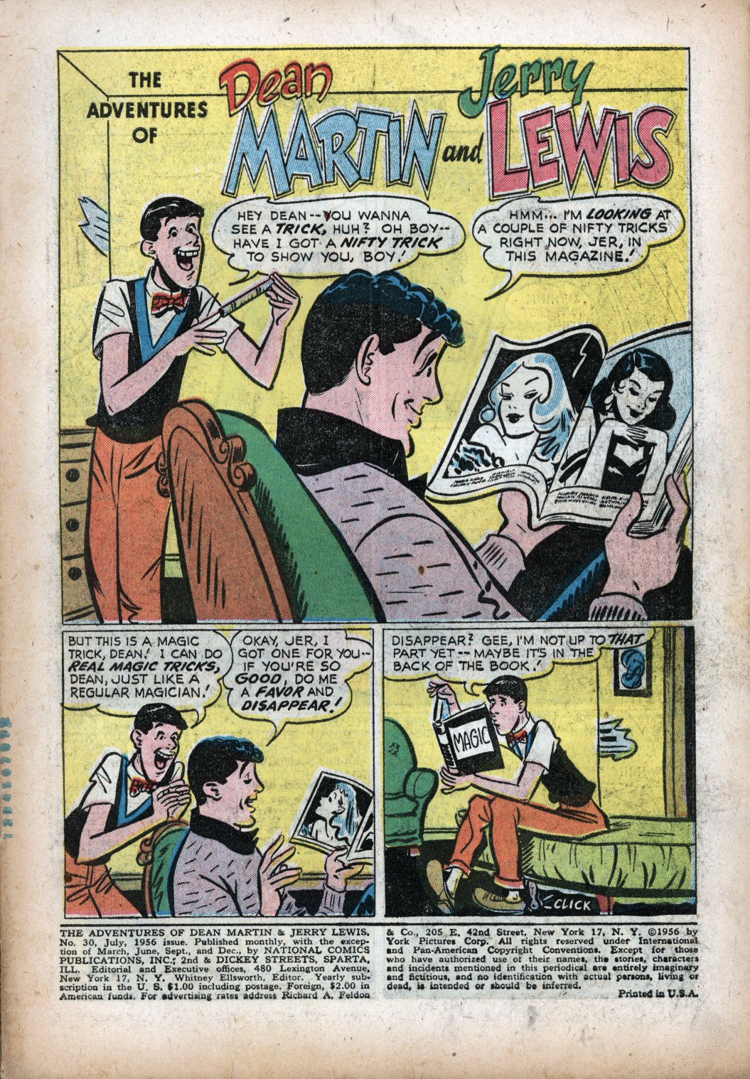 Read online The Adventures of Dean Martin and Jerry Lewis comic -  Issue #30 - 3