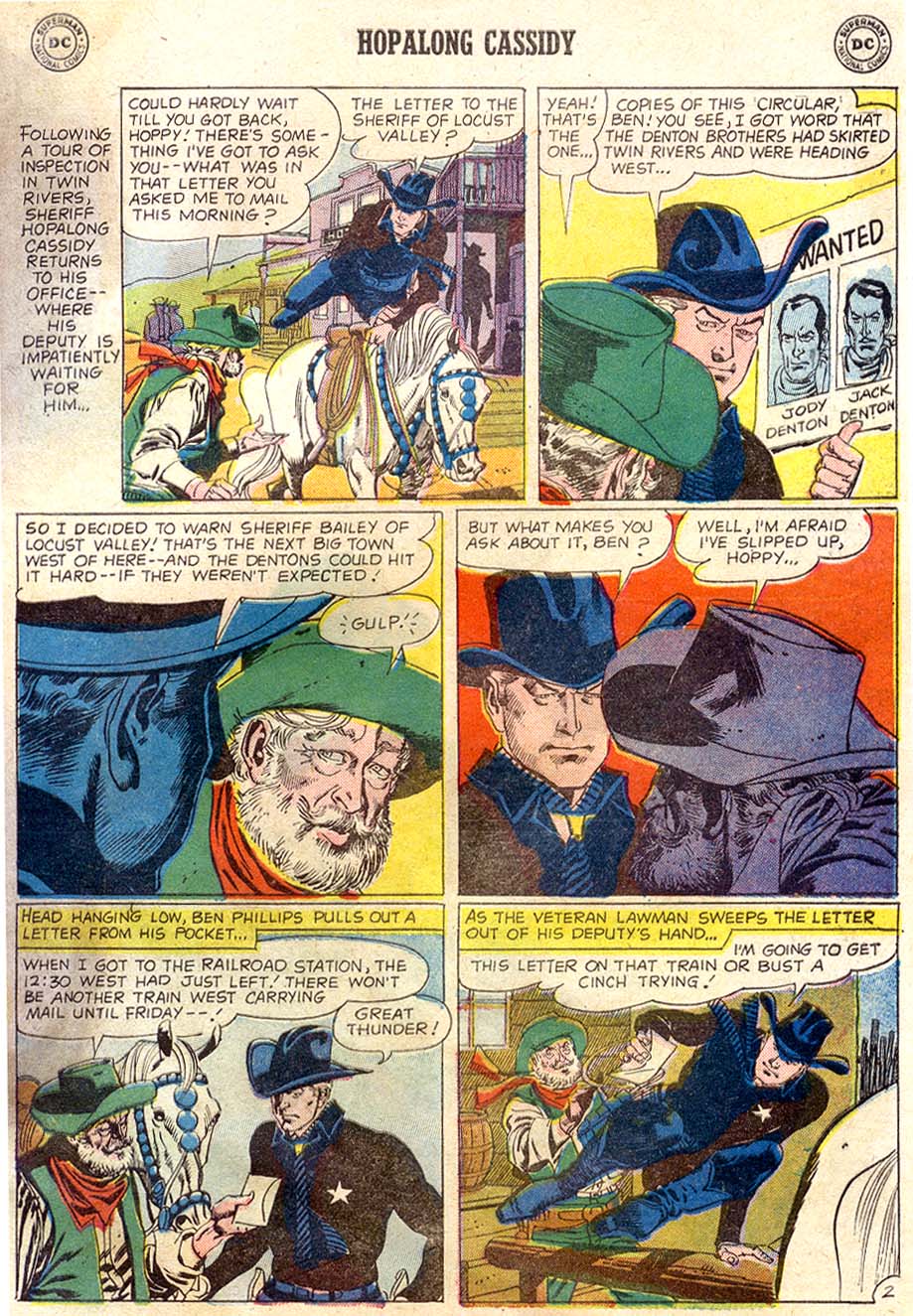 Read online Hopalong Cassidy comic -  Issue #135 - 27