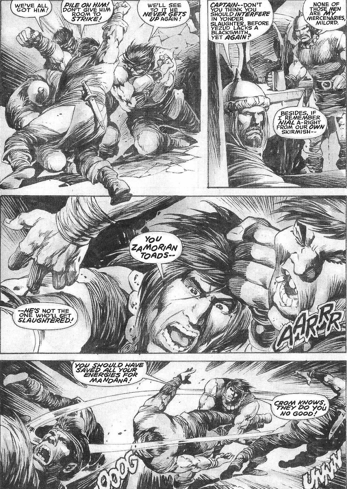 The Savage Sword Of Conan issue 209 - Page 19