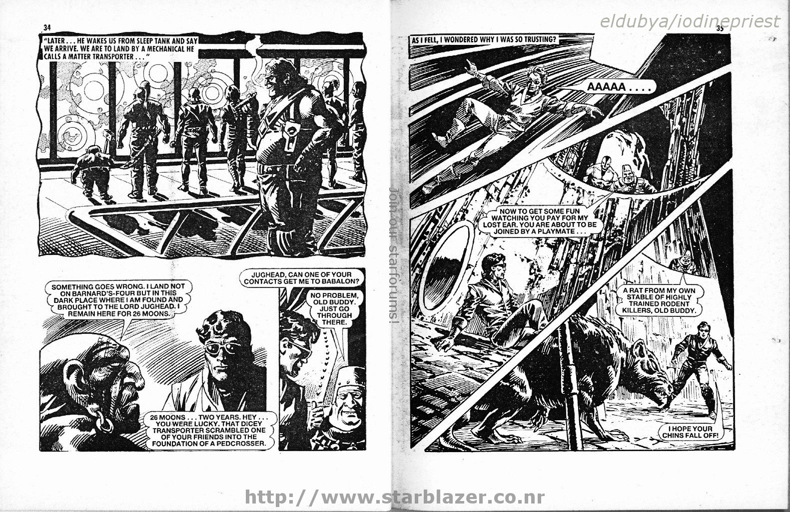 Read online Starblazer comic -  Issue #199 - 19