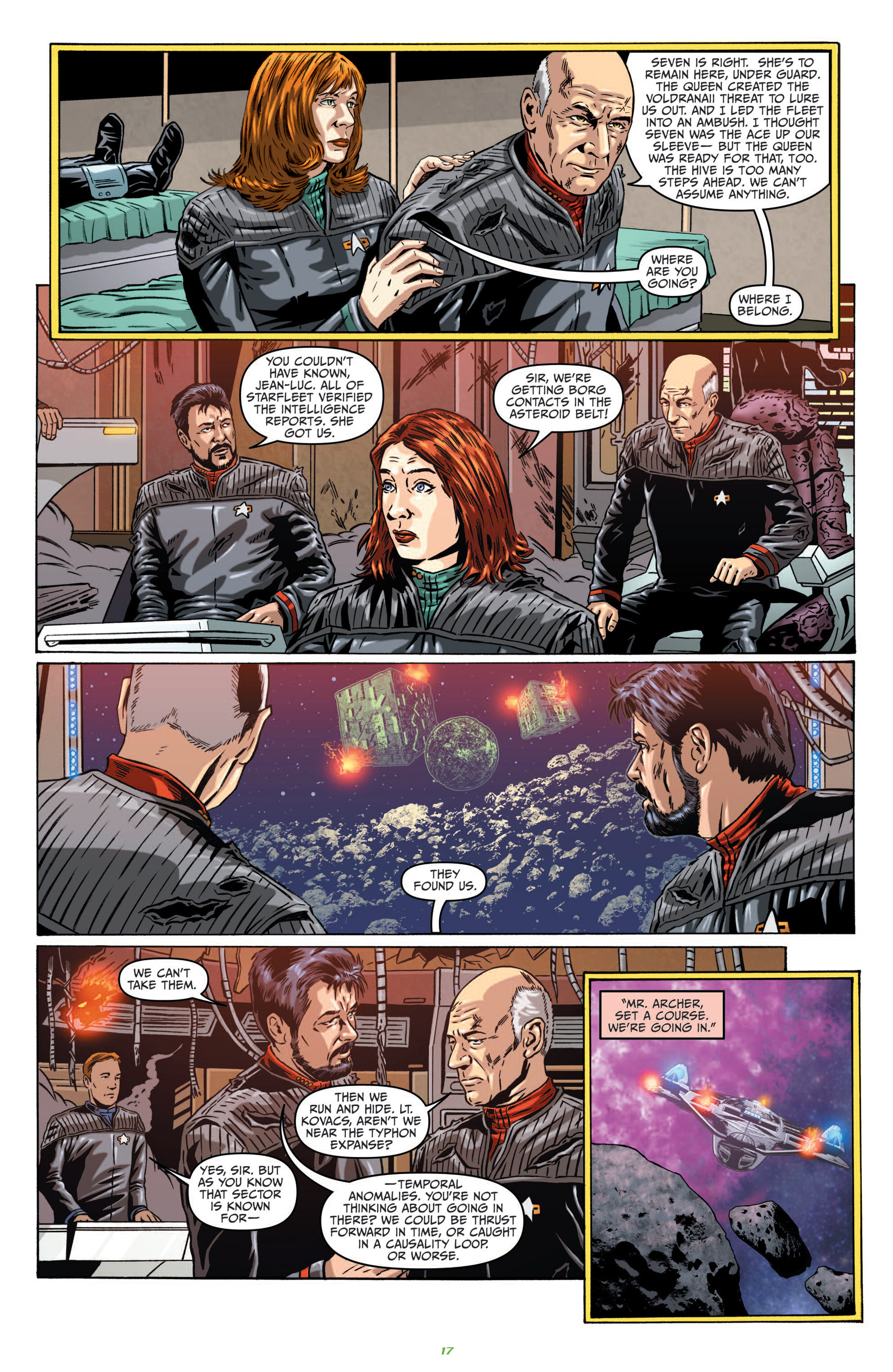 Read online Star Trek: The Next Generation - Hive comic -  Issue #3 - 20